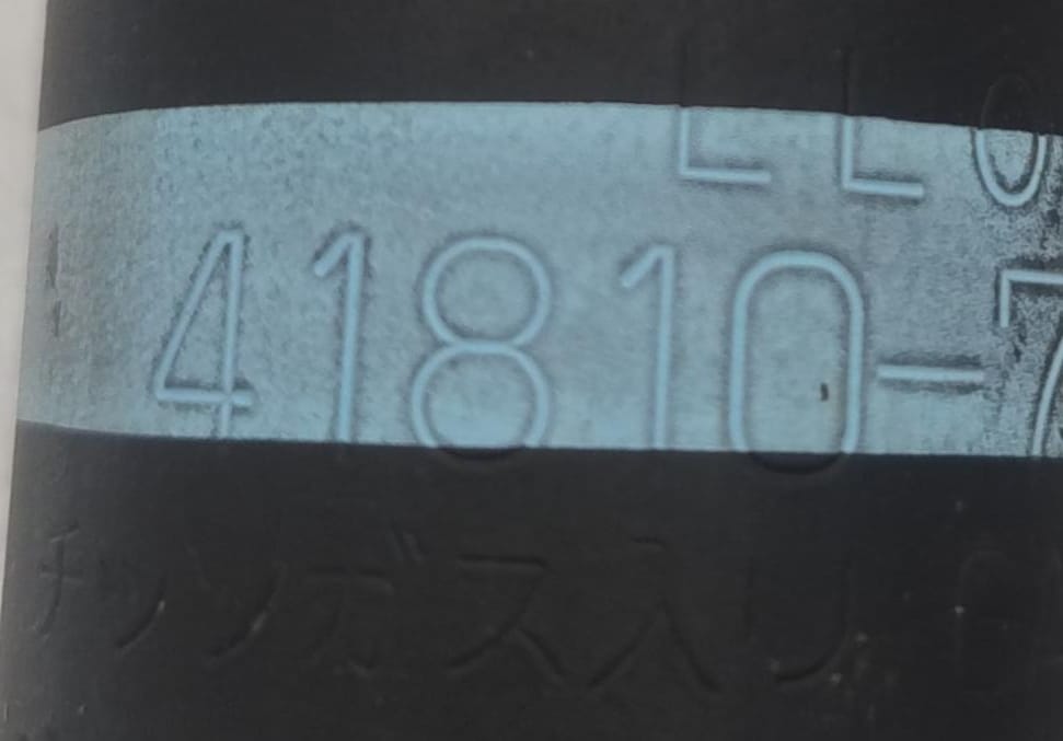 Ammortizzatore post. sx.