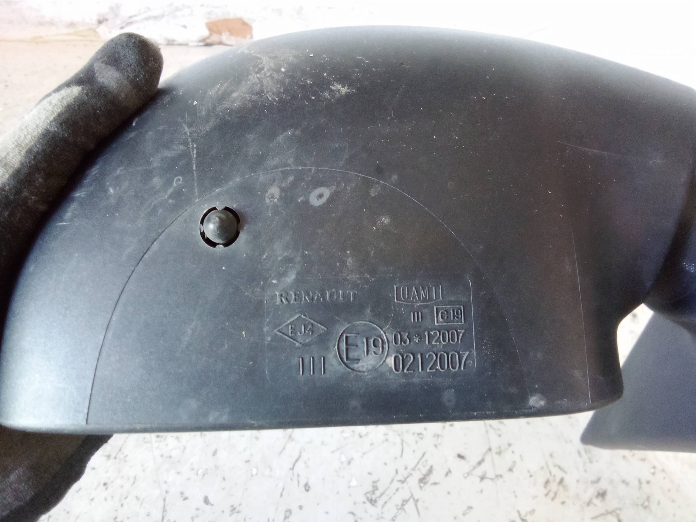 Retrovisore est. regolaz. elettr. dx.