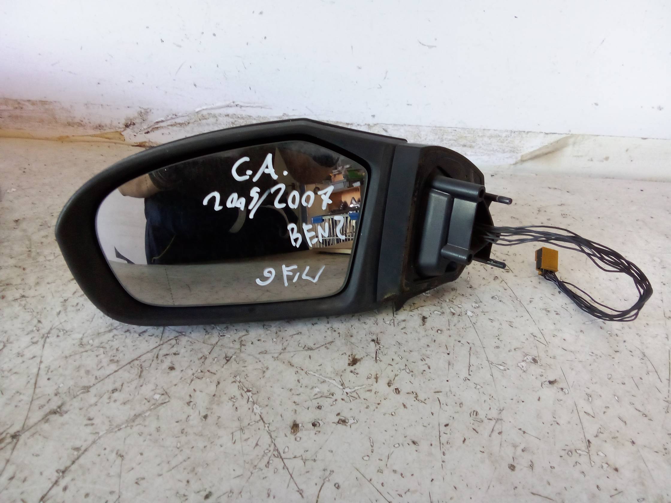 Retrovisore est. regolaz. elettr. sx.