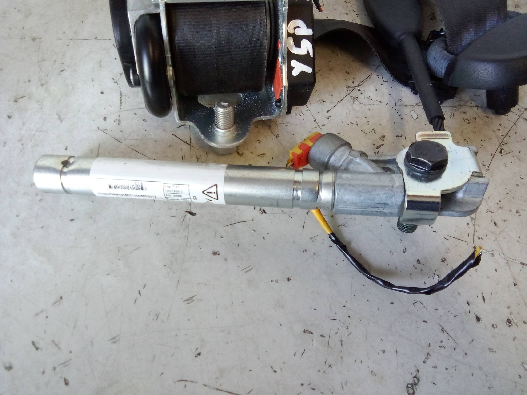 Cintura di sicurezza ant. sx.