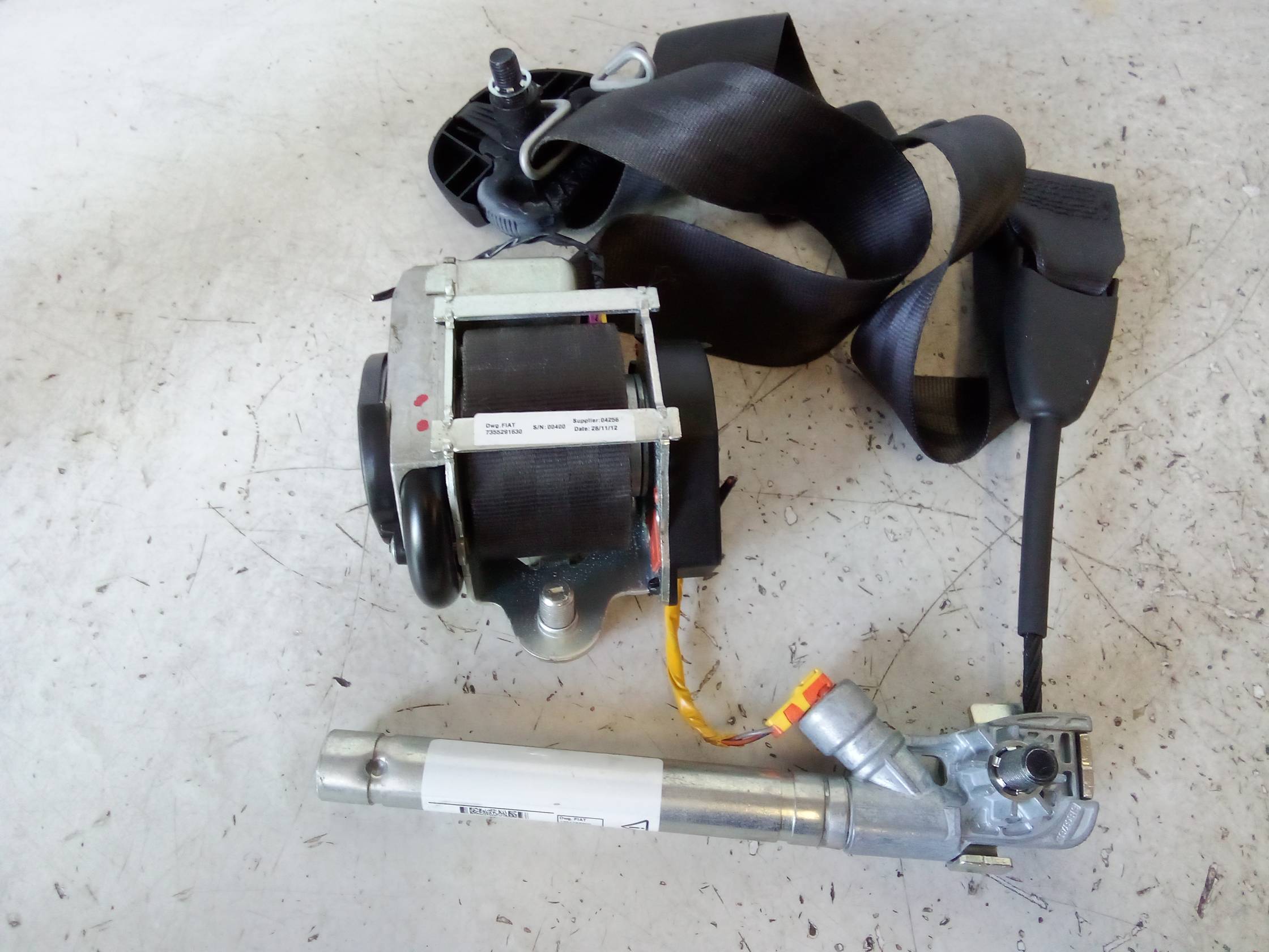 Cintura di sicurezza ant. dx.