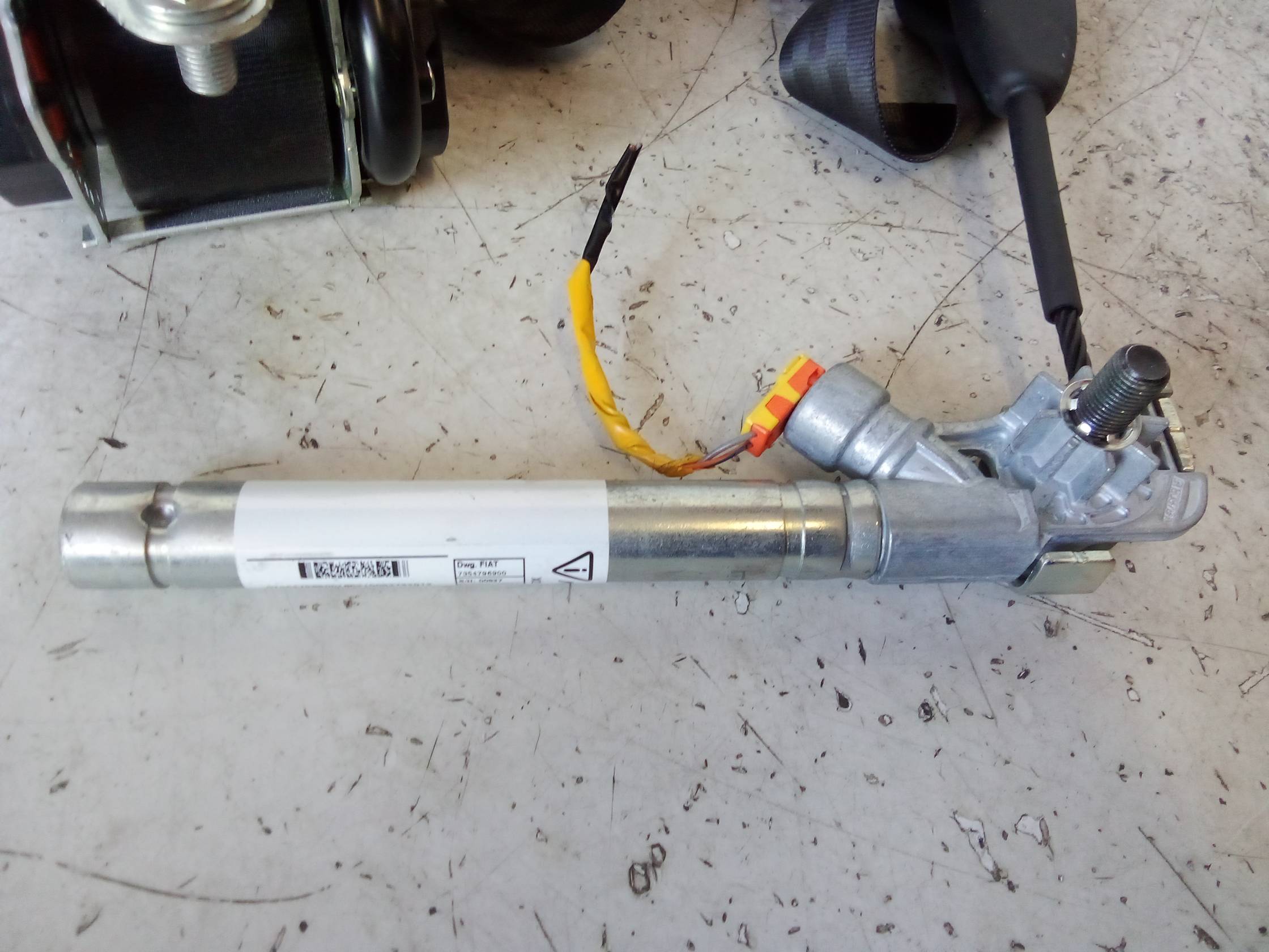 Cintura di sicurezza ant. dx.