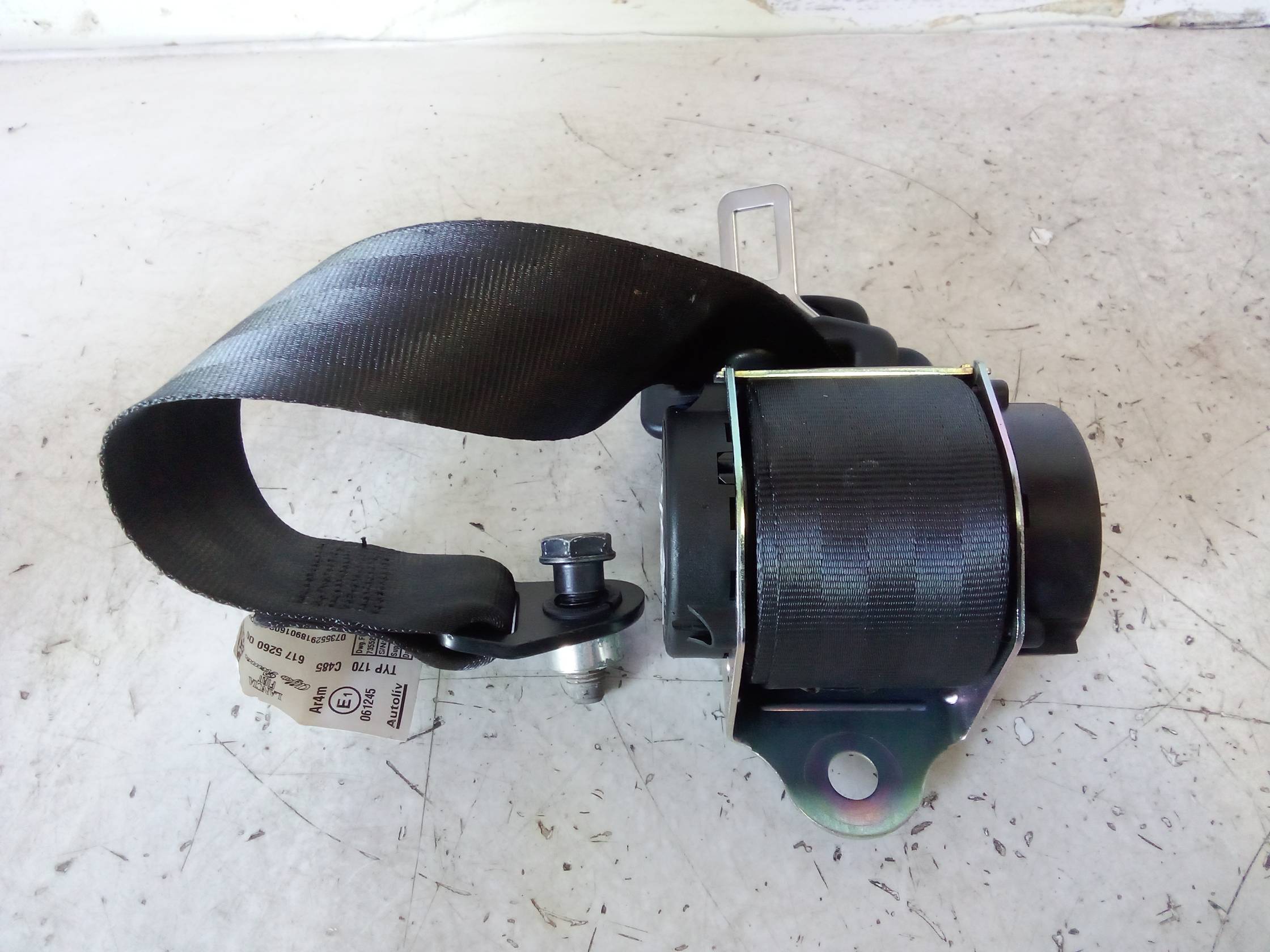 Cintura di sicurezza post. sx.