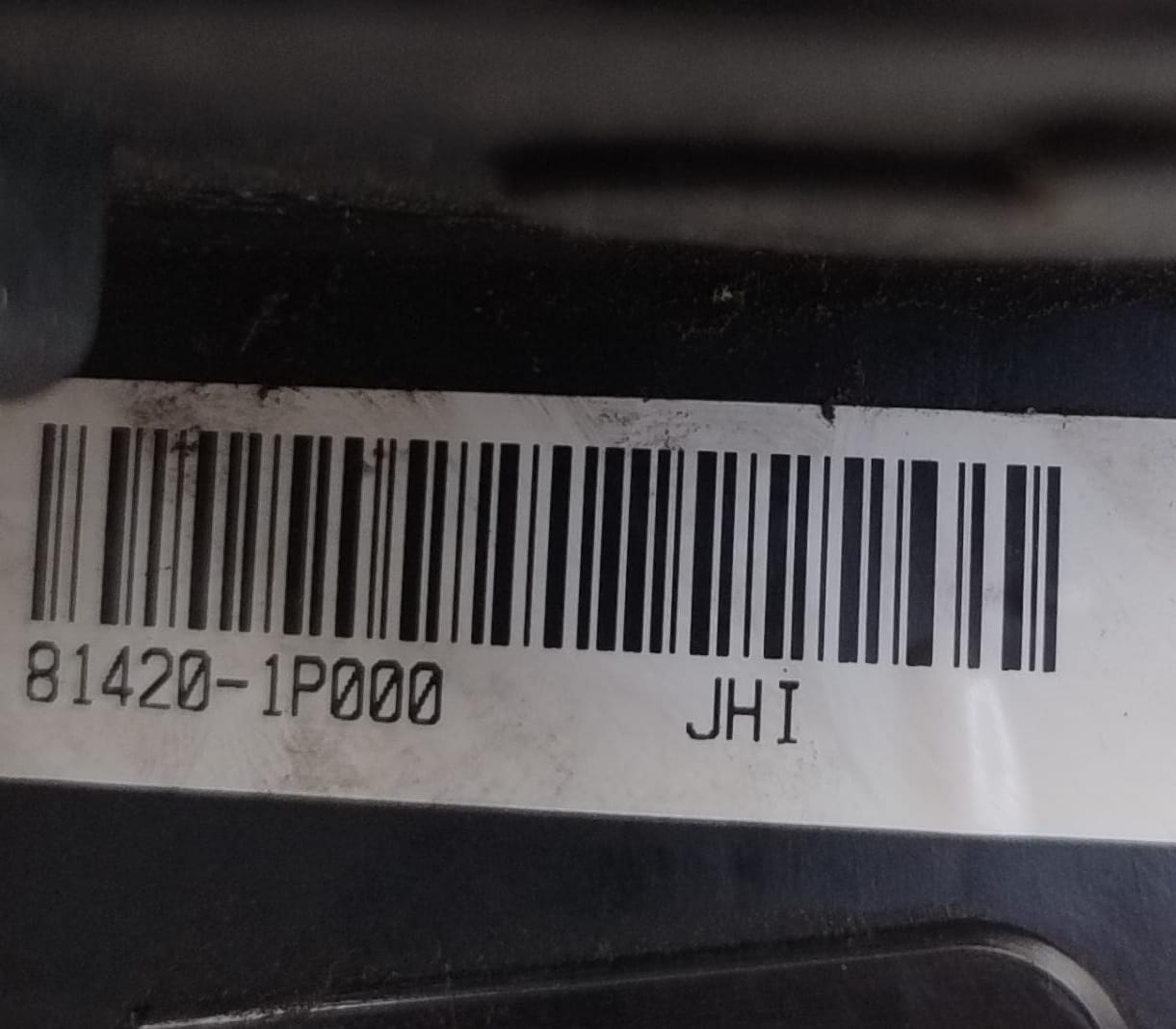 Serratura porta post. dx. e maniglia porta est. dx.