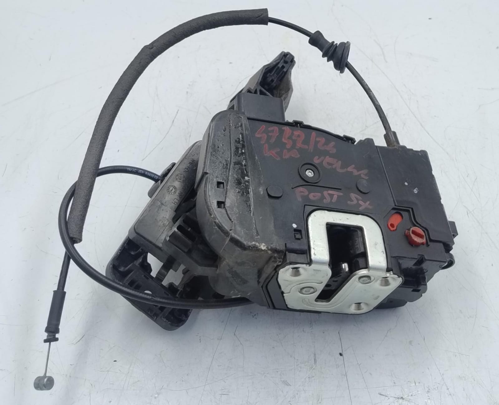 Serratura porta post. sx. e maniglia post. sx.