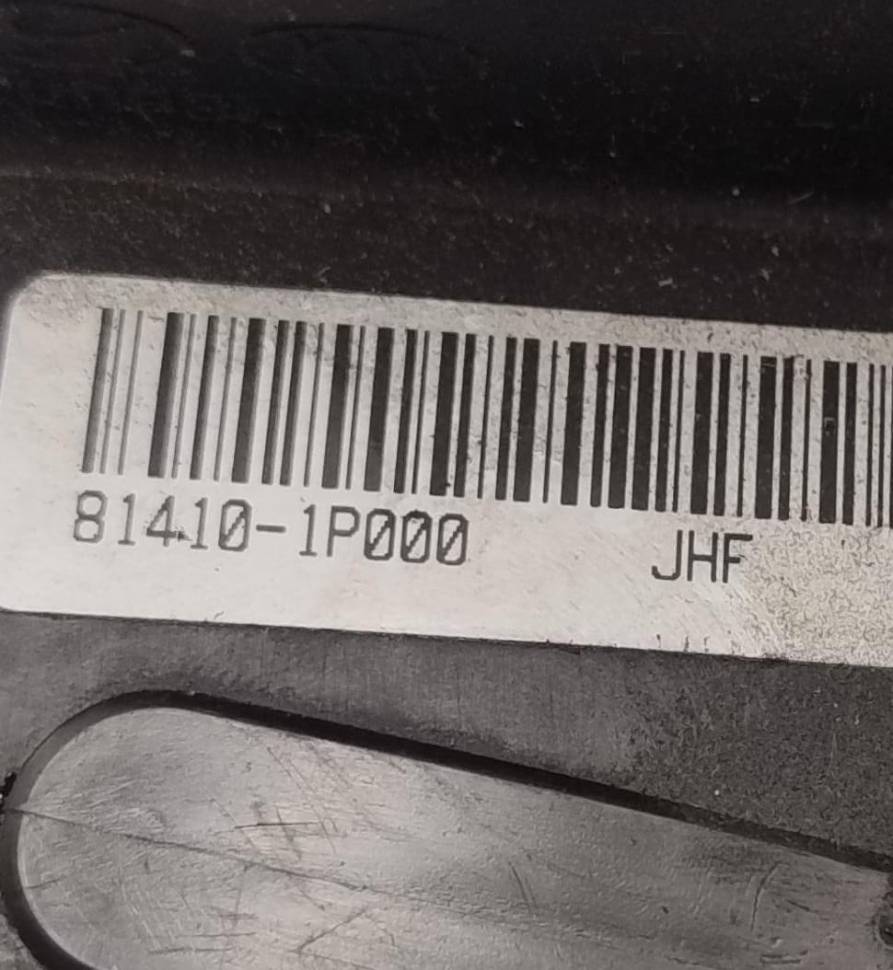 Serratura porta post. sx. e maniglia post. sx.