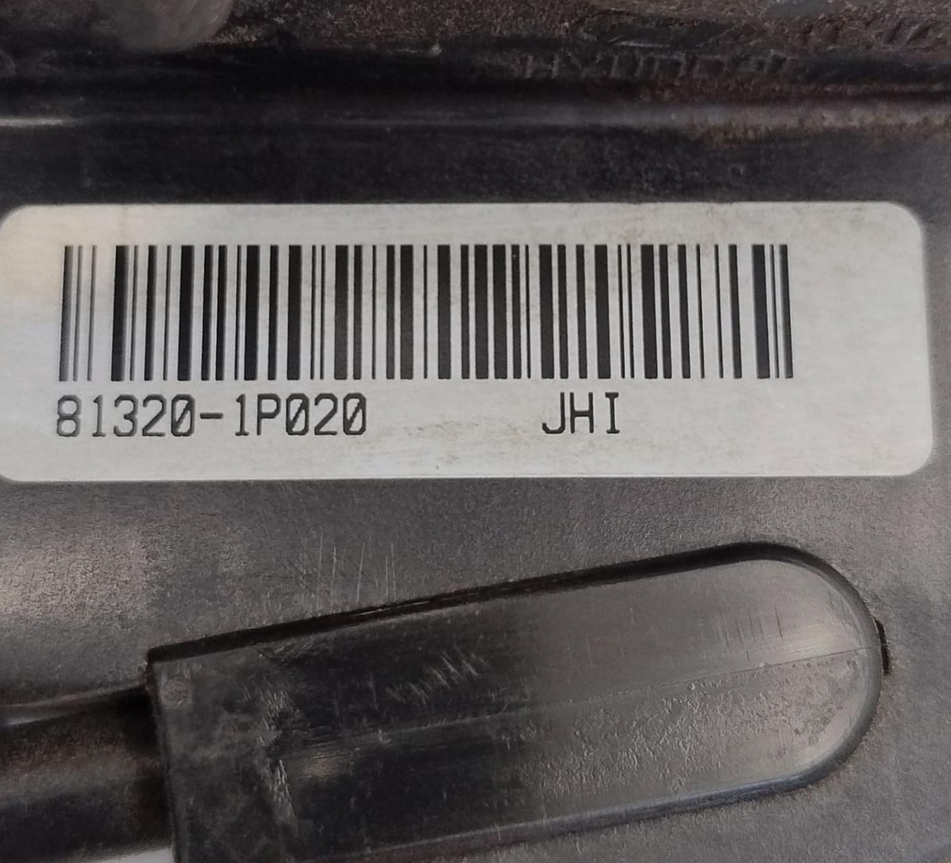 Serratura porta ant. dx. e maniglia est. dx.