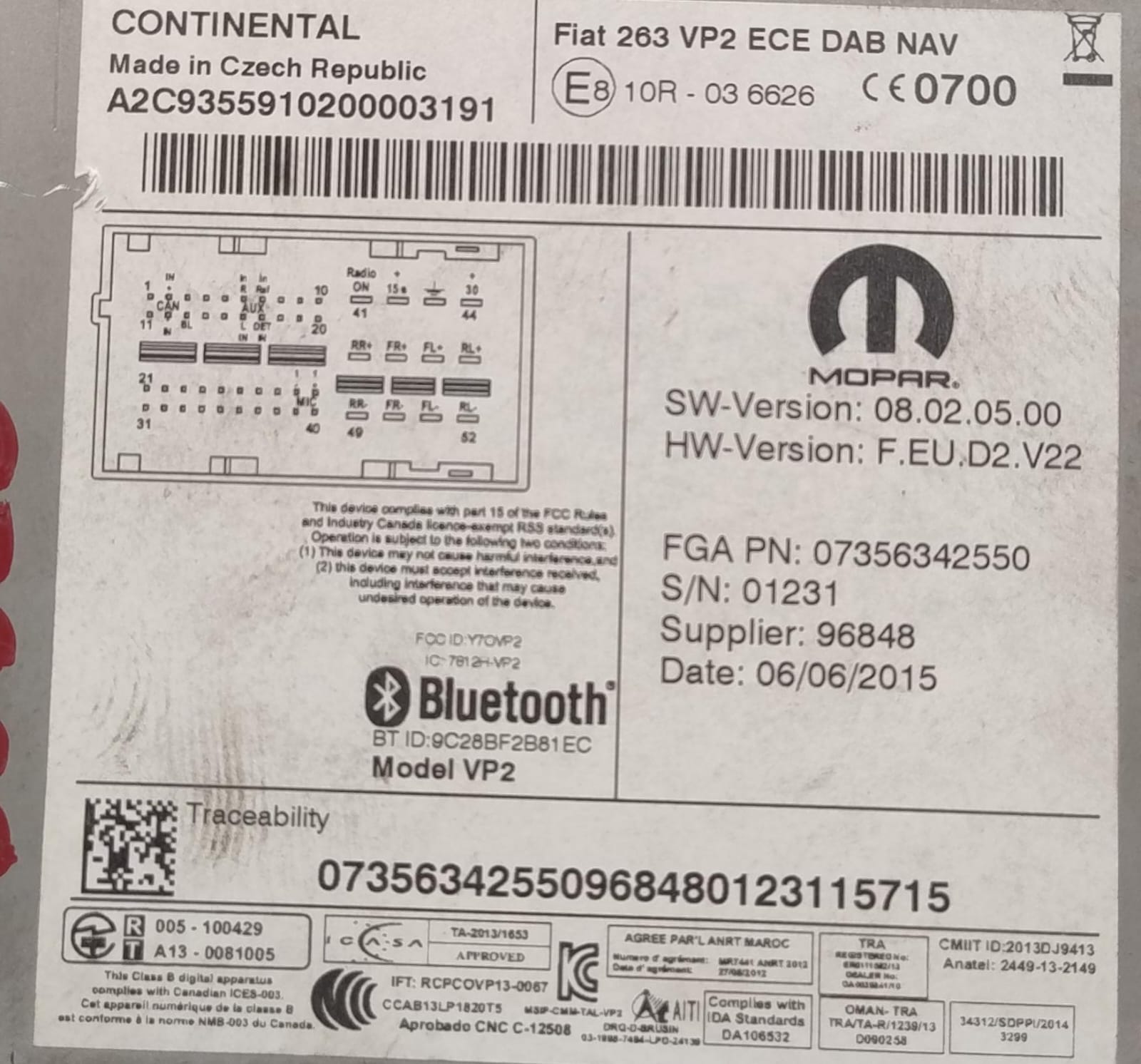 Display multifunzione