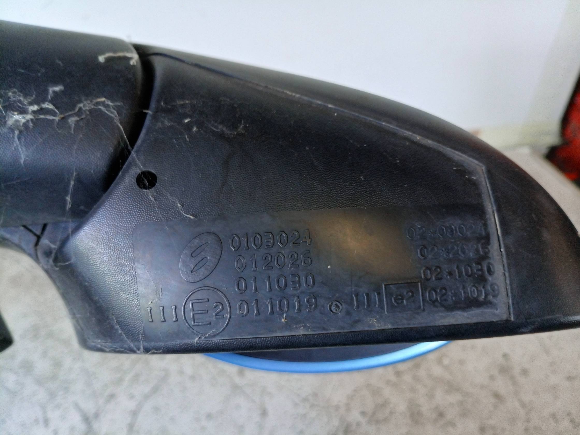 Retrovisore est. regolaz. elettr. sx.