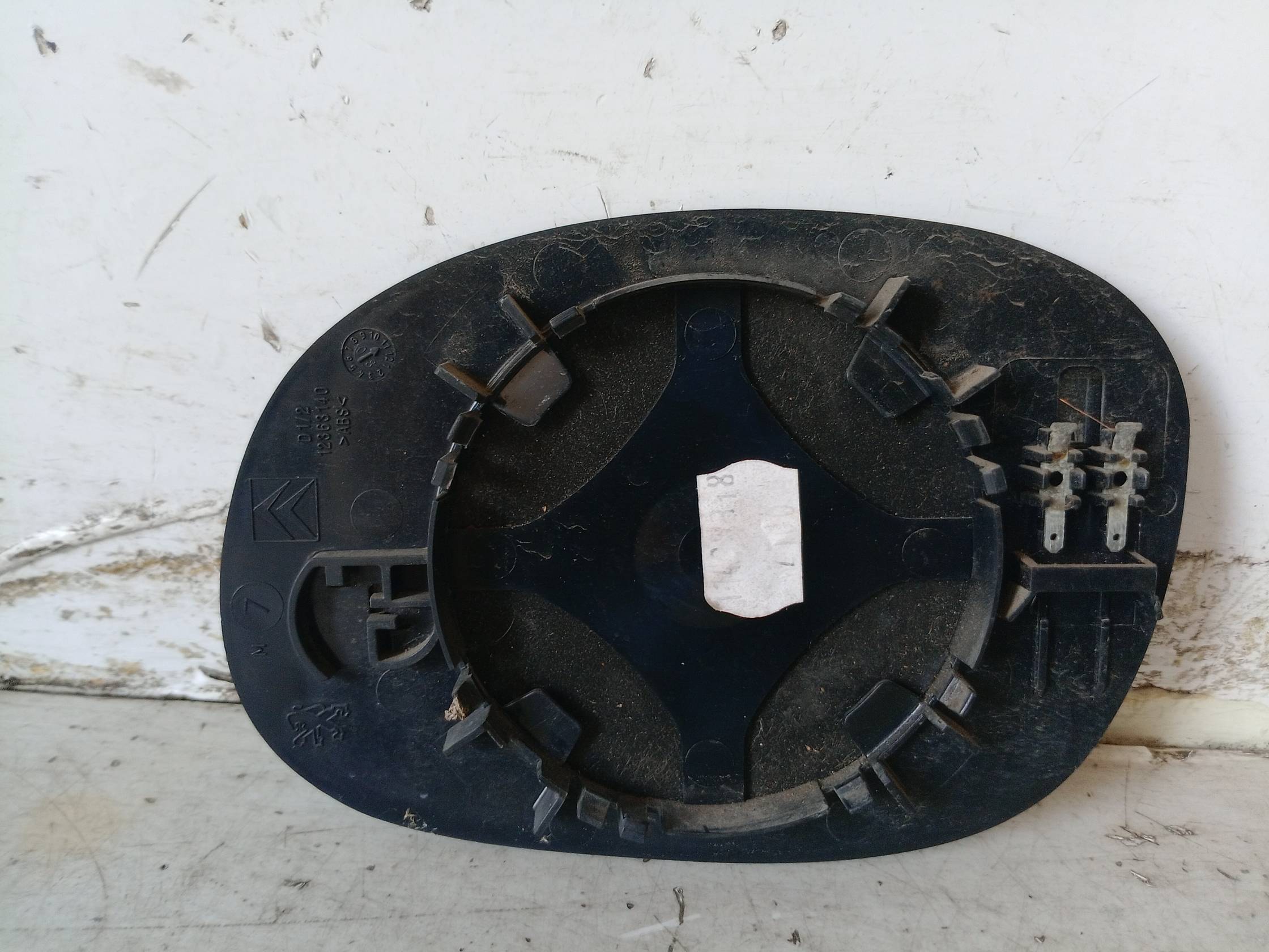 Cristallo retrovisore est. dx.