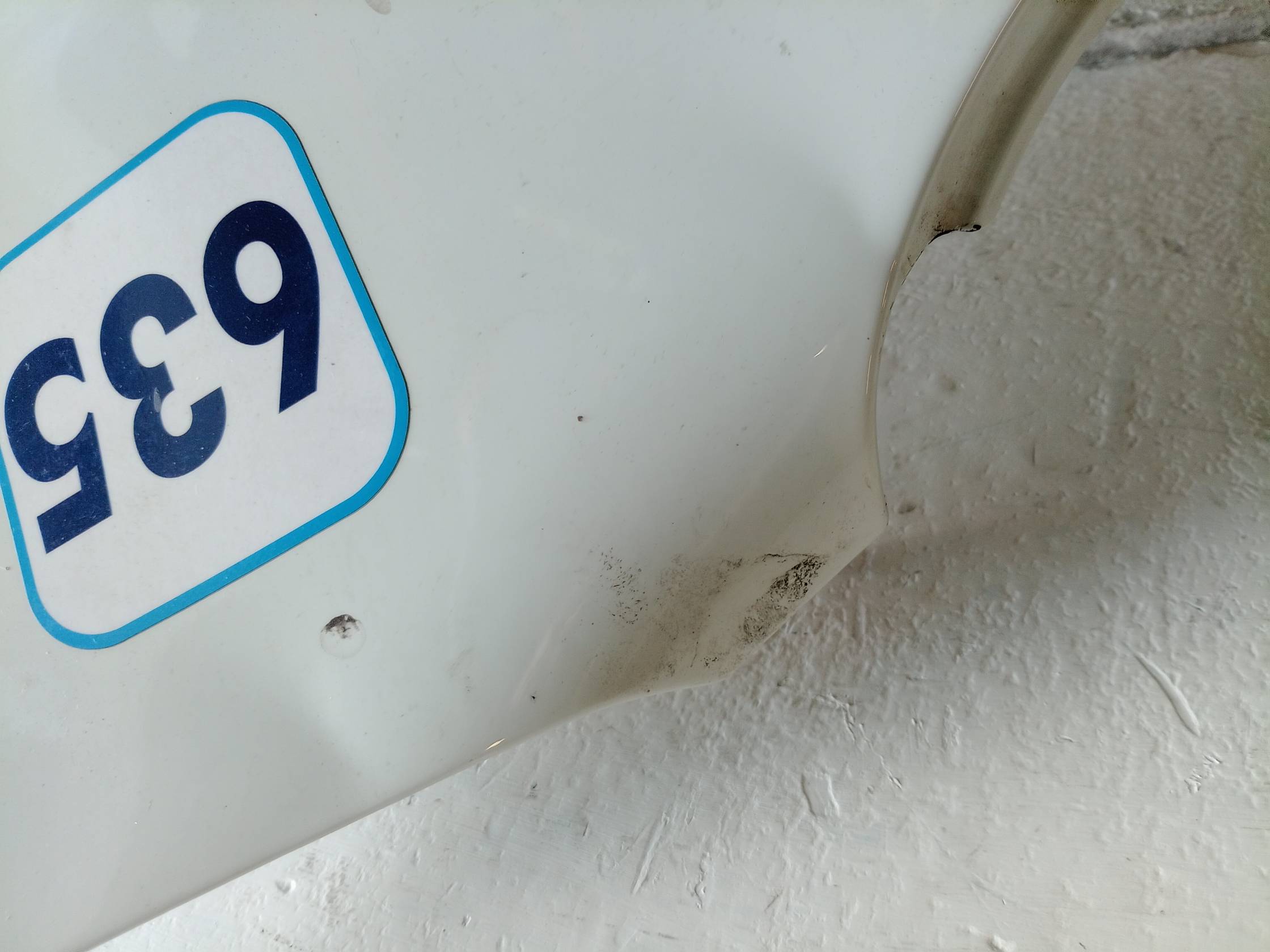 Parafango ant. sx.