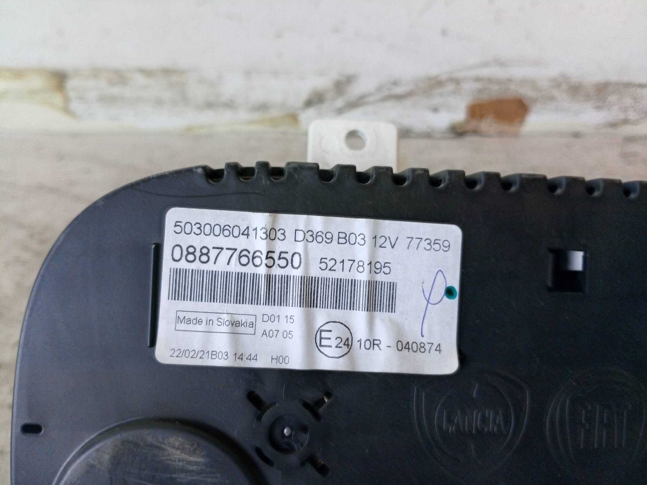 Quadro strumenti compl.