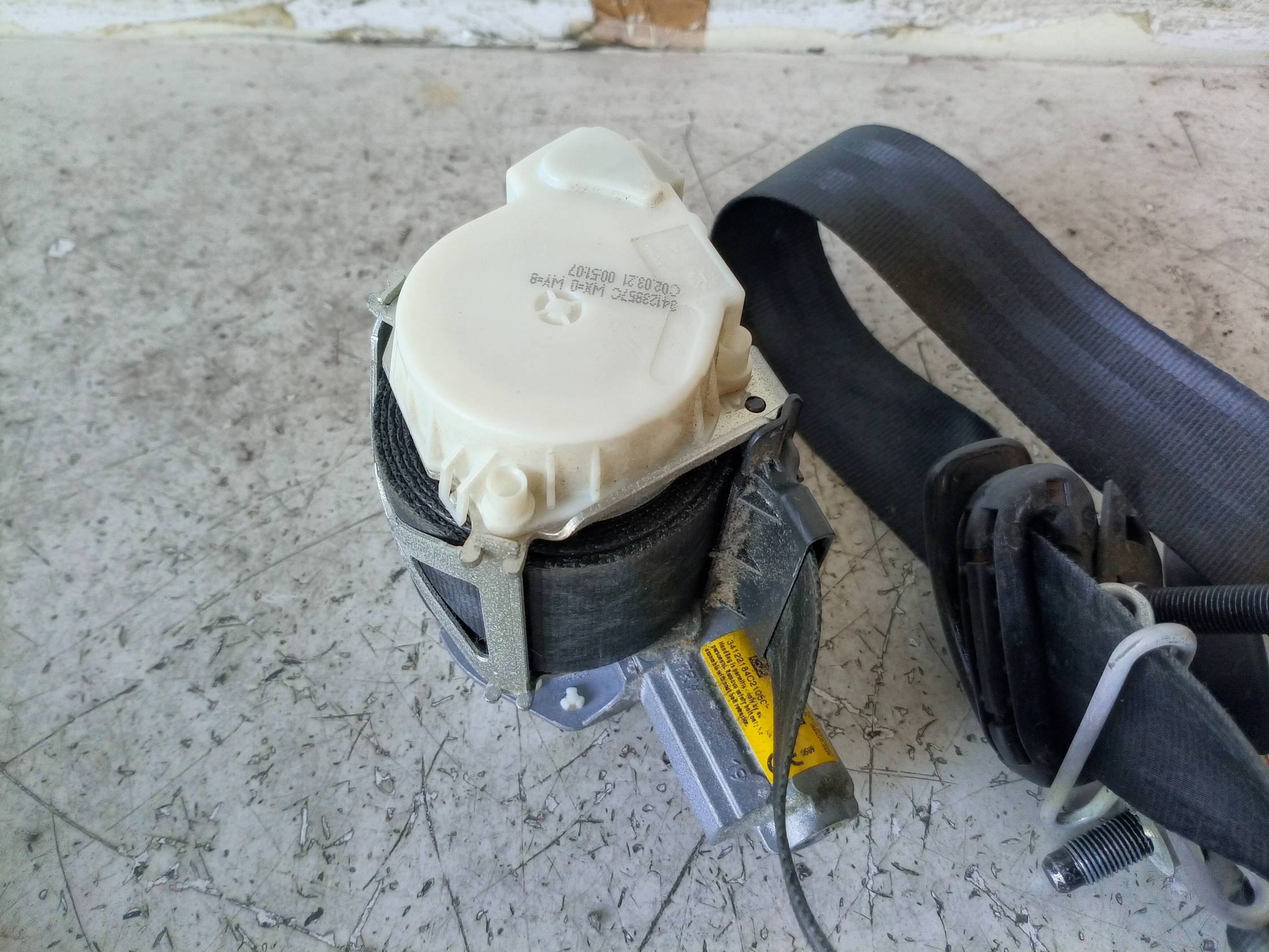 Cintura di sicurezza ant. sx.