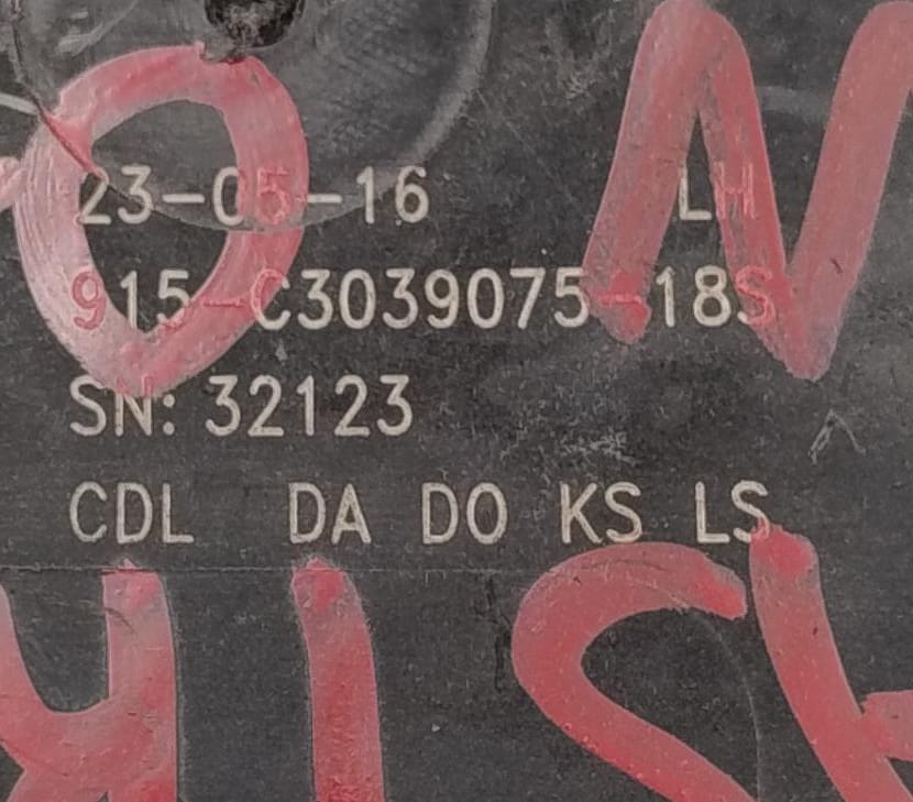 Serratura porta ant. sx.