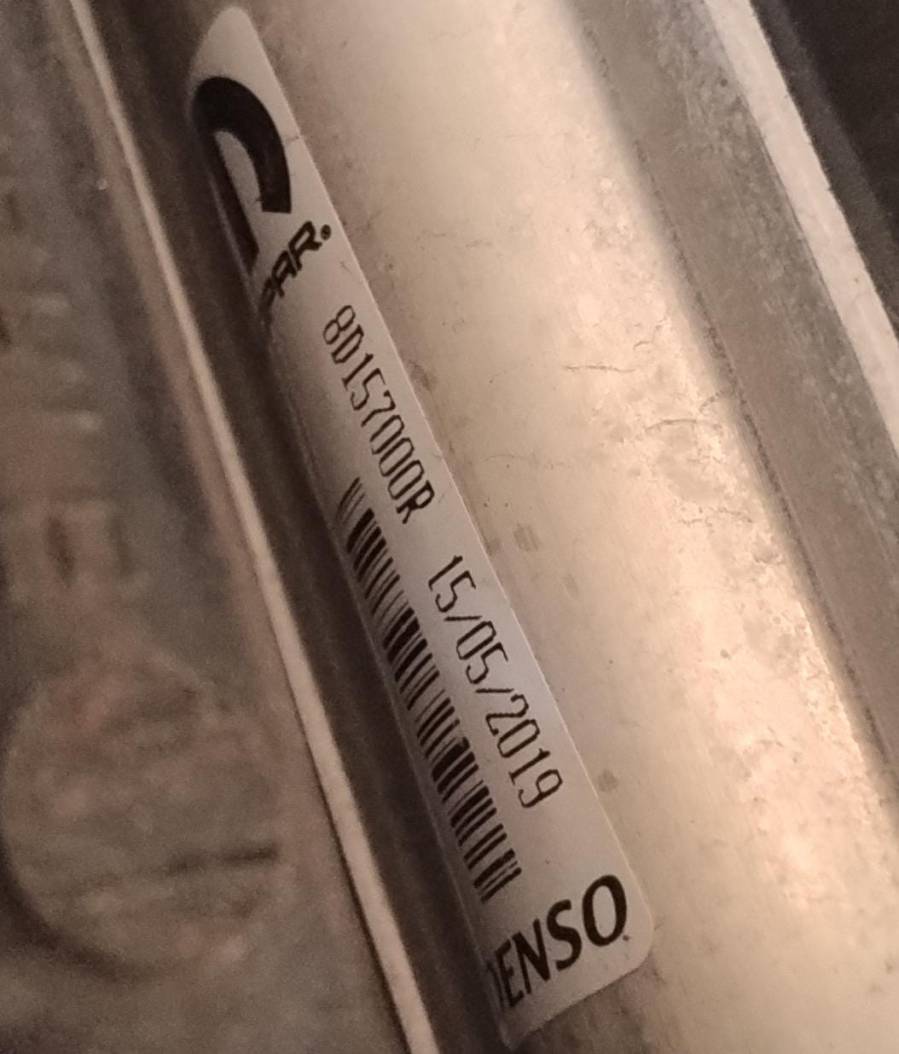 Calandra anteriore con radiatori e ventola