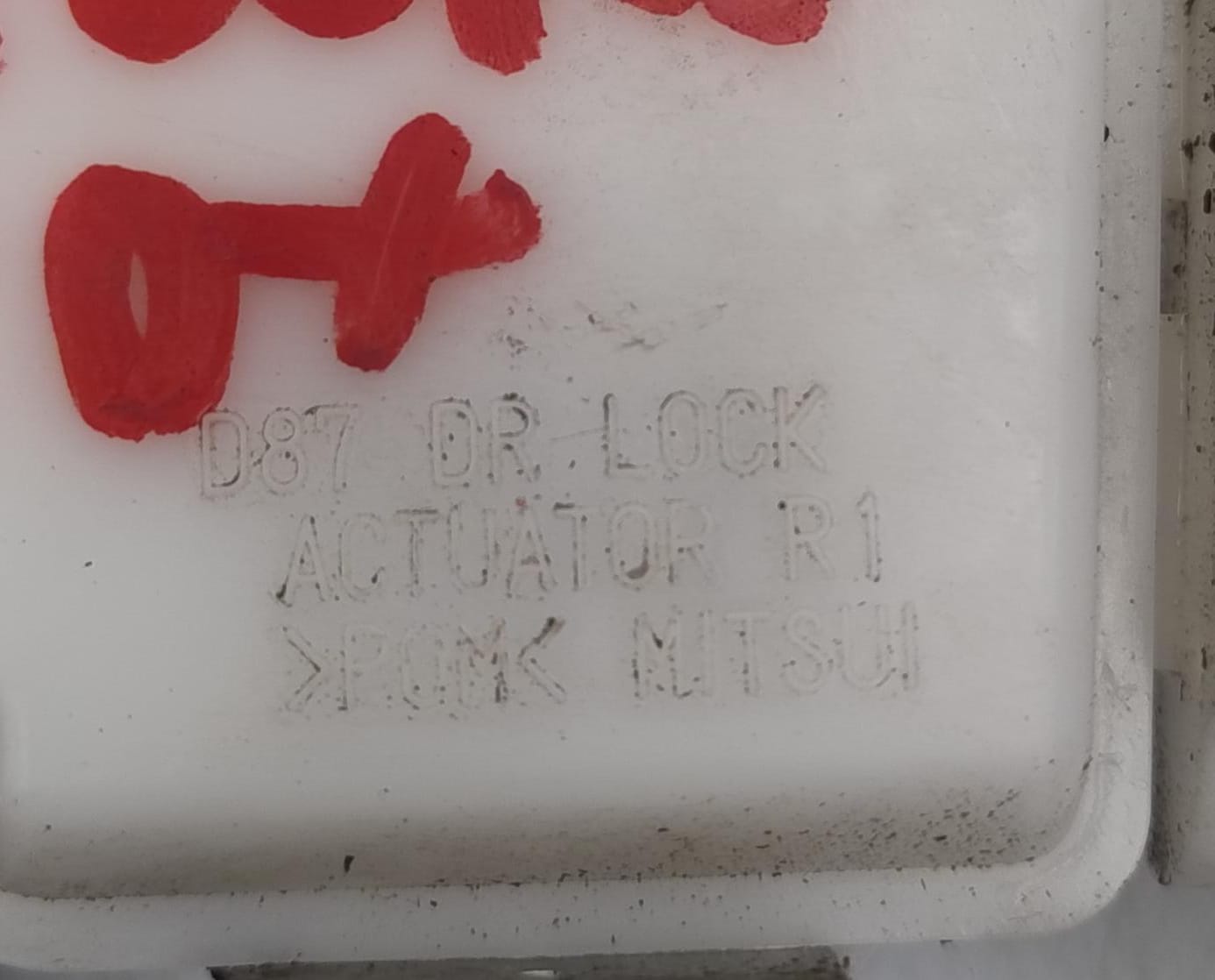 Serratura porta ant. dx.