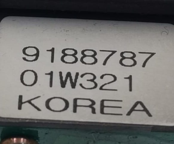 Blocco comandi regolazione sedile ant. sx.