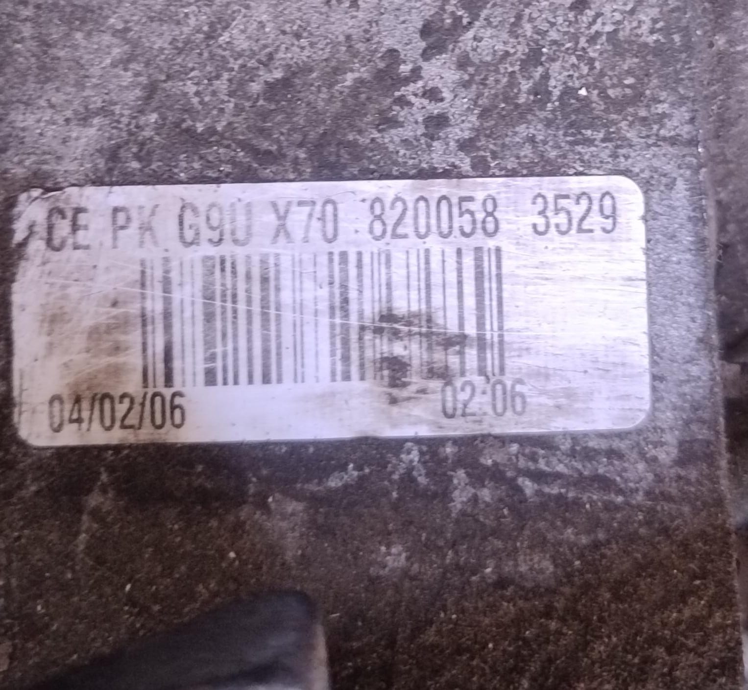 Cambio meccanico 6 marce