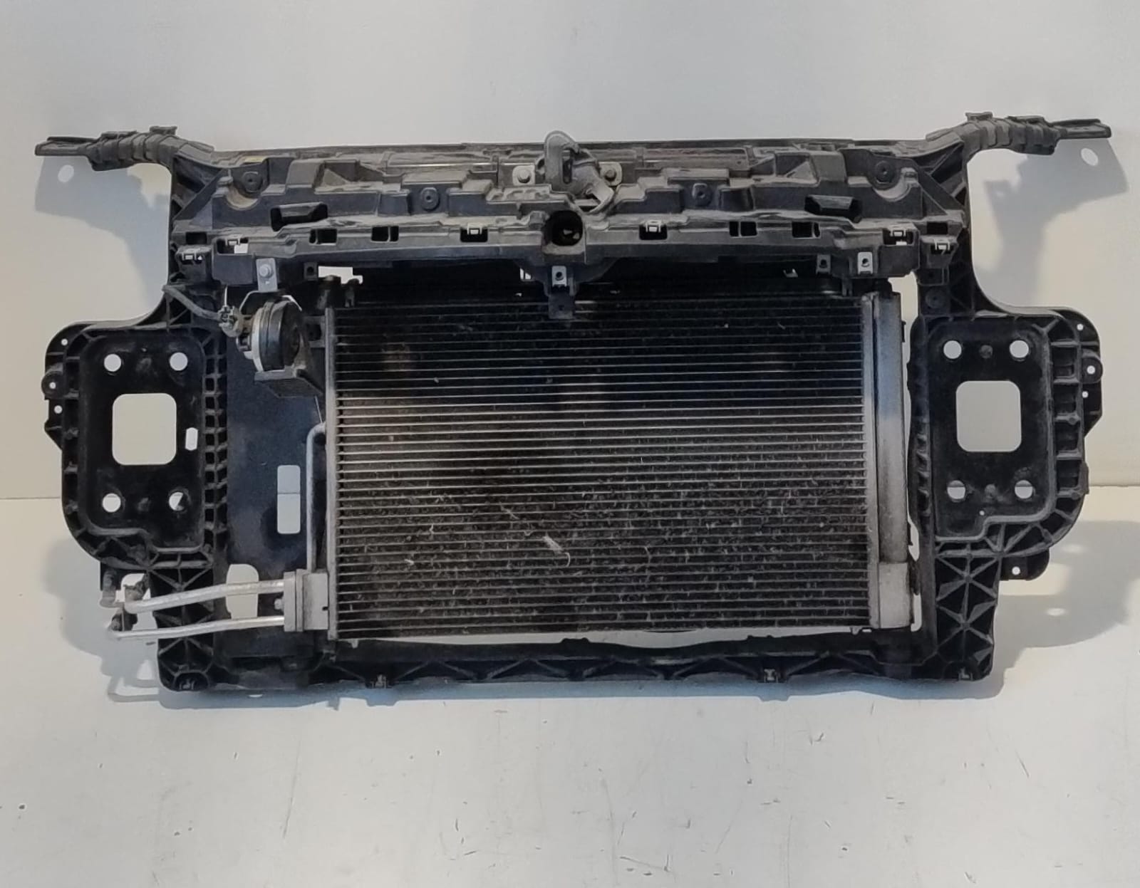 Calandra con radiatore e ventola