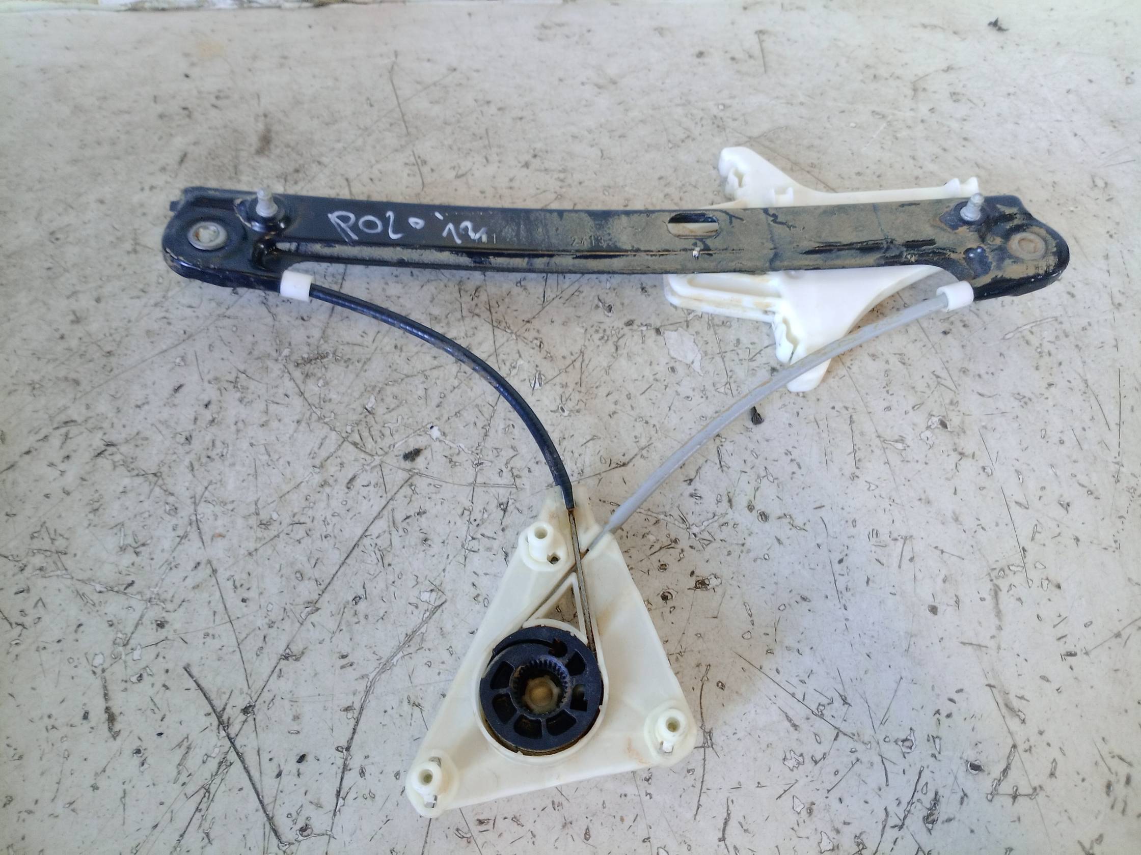 Alzacristallo porta post. dx.