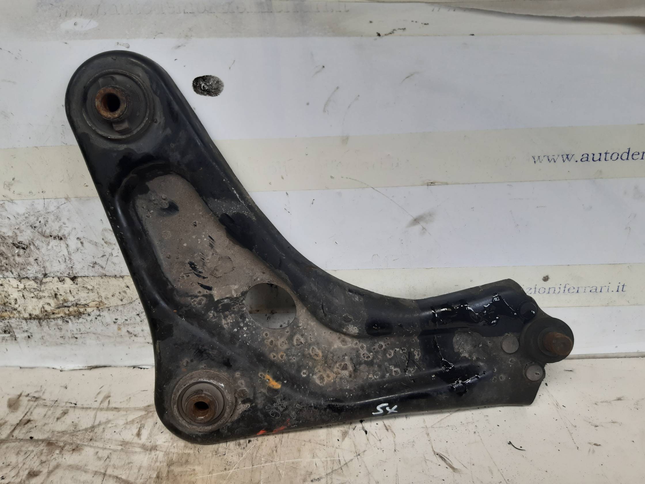 Braccio oscillante sosp. ant. sx. Braccio oscillante sosp. ant. sx.