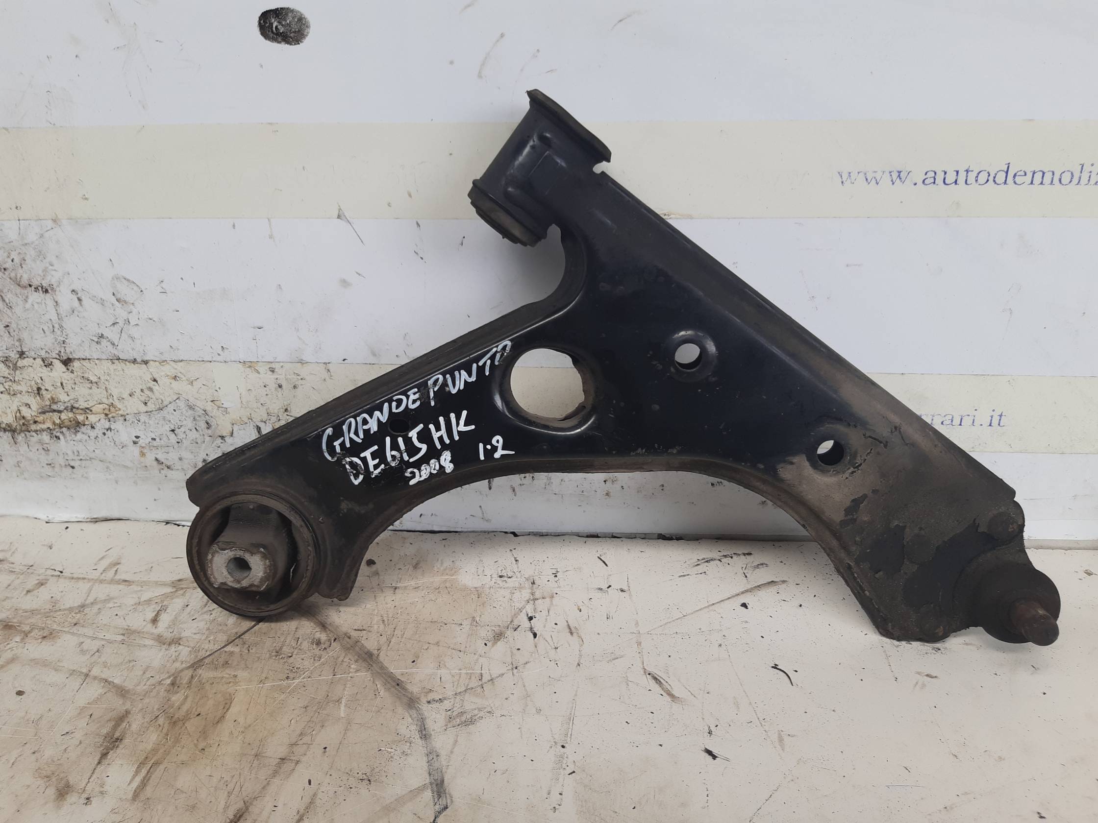 Braccio oscillante sosp. ant. sx.