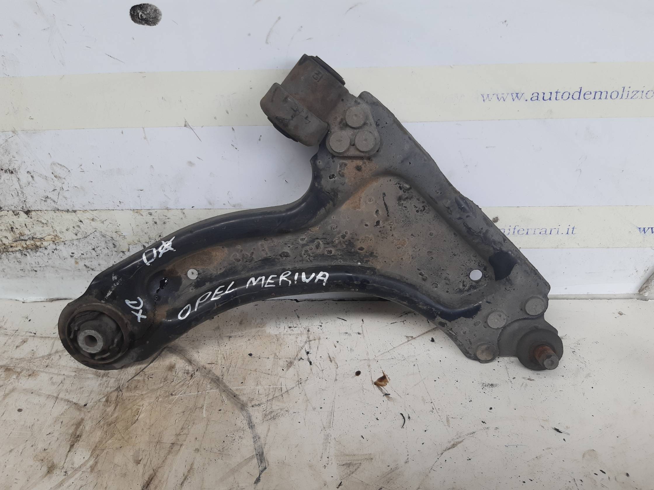 Braccio oscillante sosp. ant. dx.