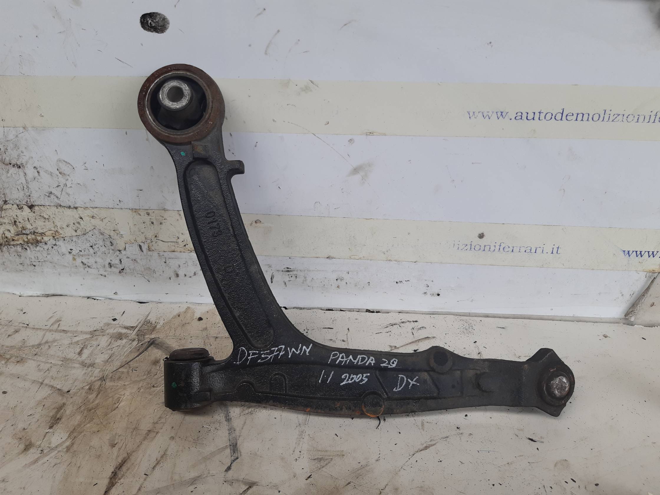 Braccio oscillante sosp. ant. dx.