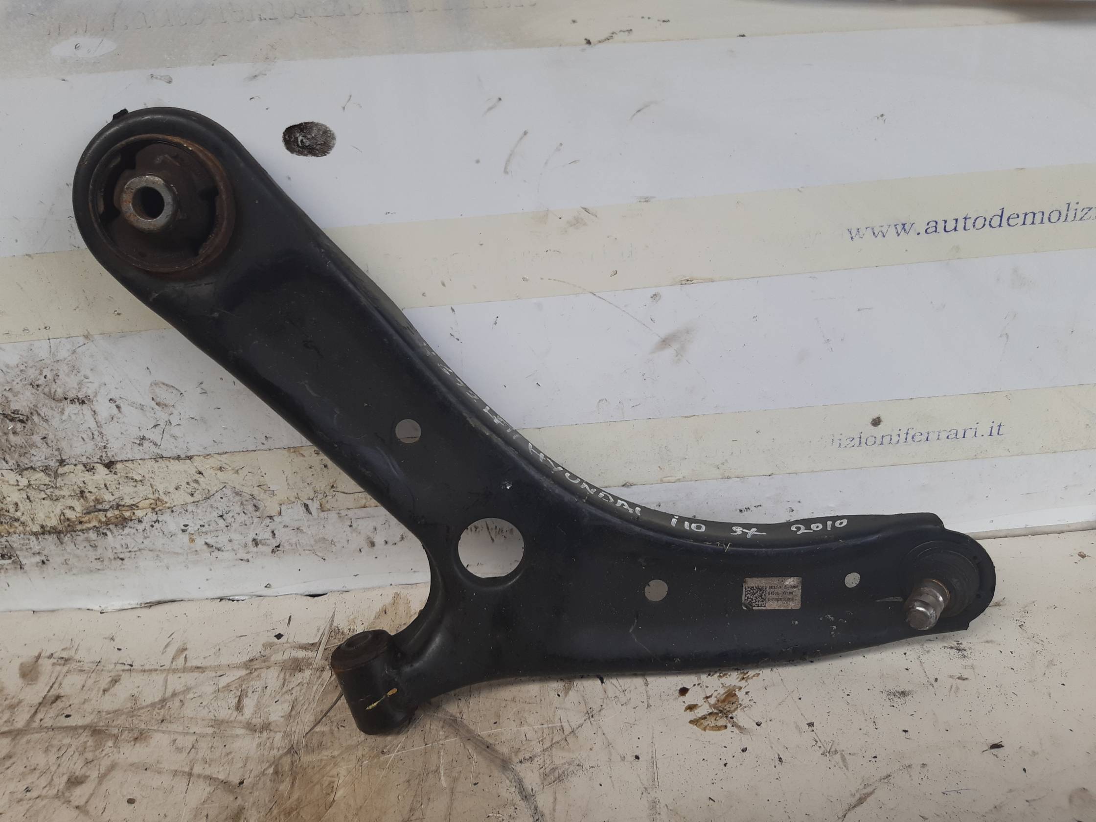 Braccio oscillante sosp. ant. sx.