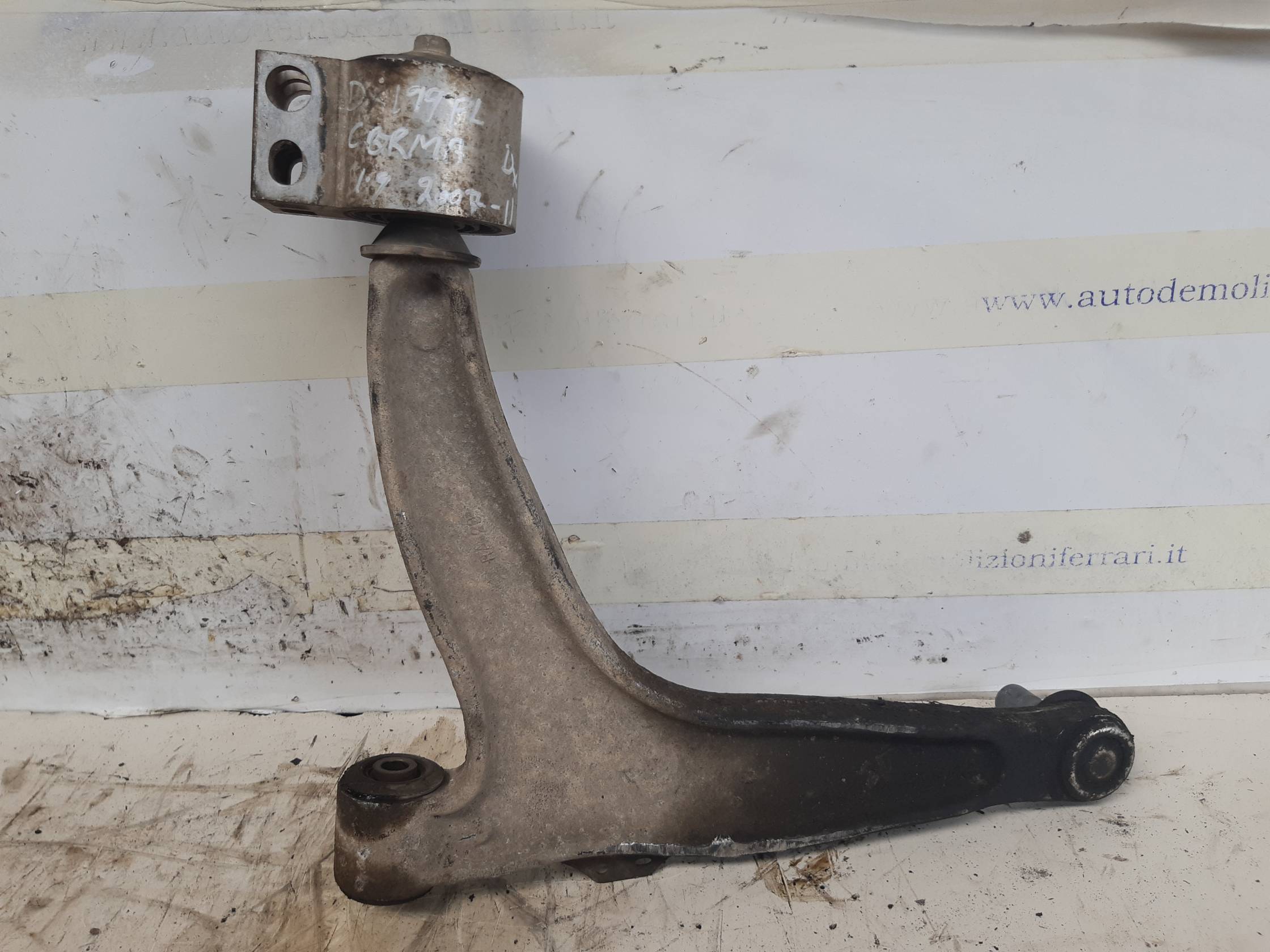 Braccio oscillante sosp. ant. dx.