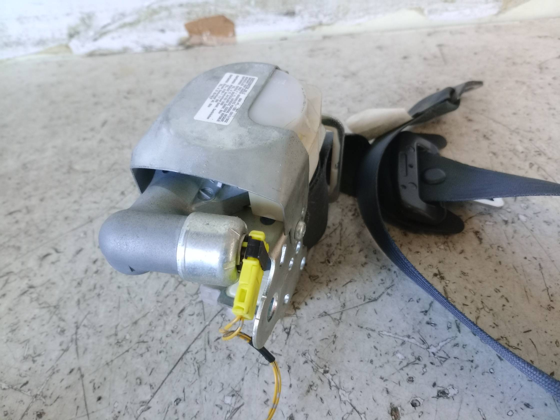 Cintura di sicurezza ant. sx.