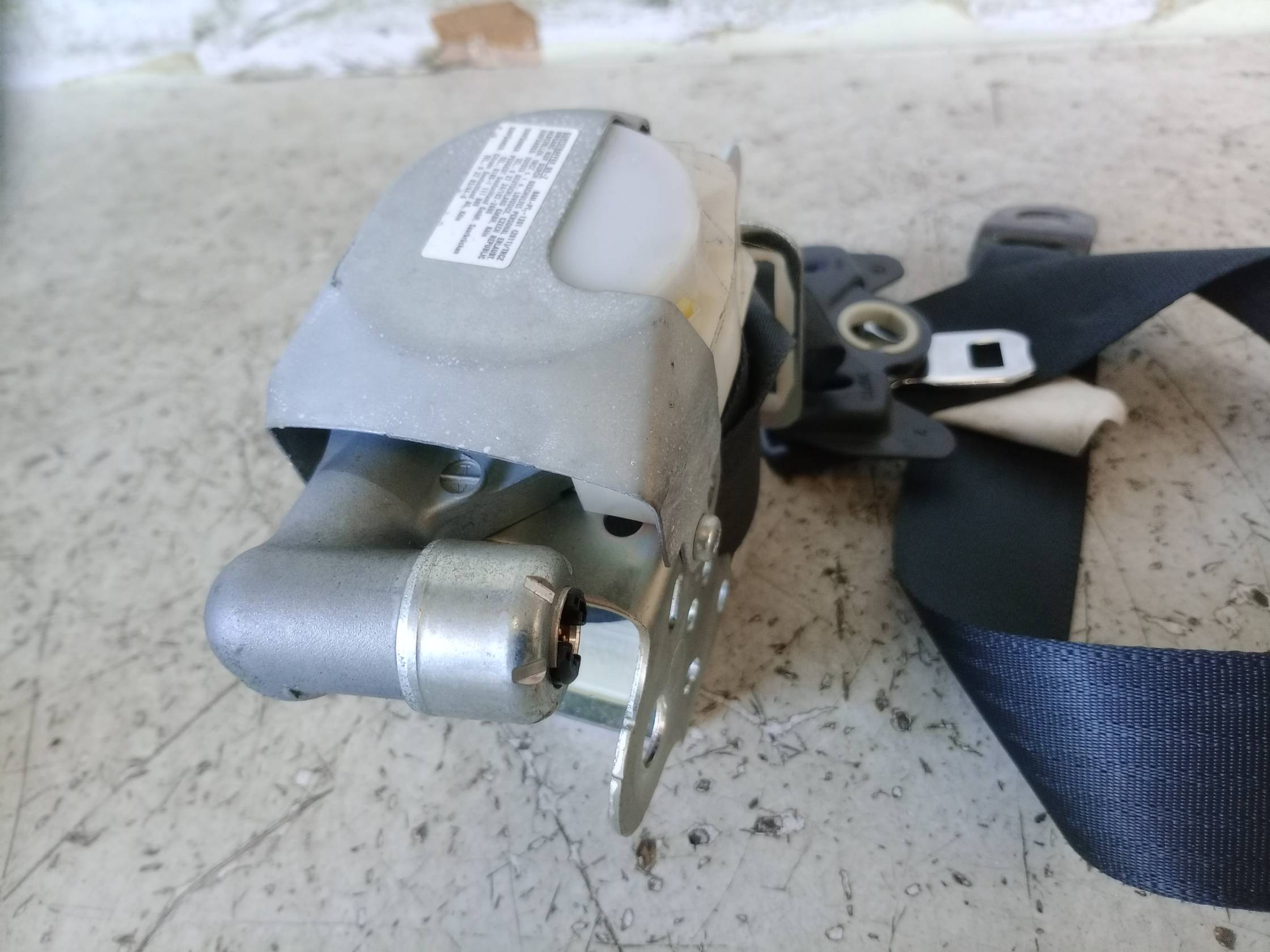 Cintura di sicurezza ant. dx.