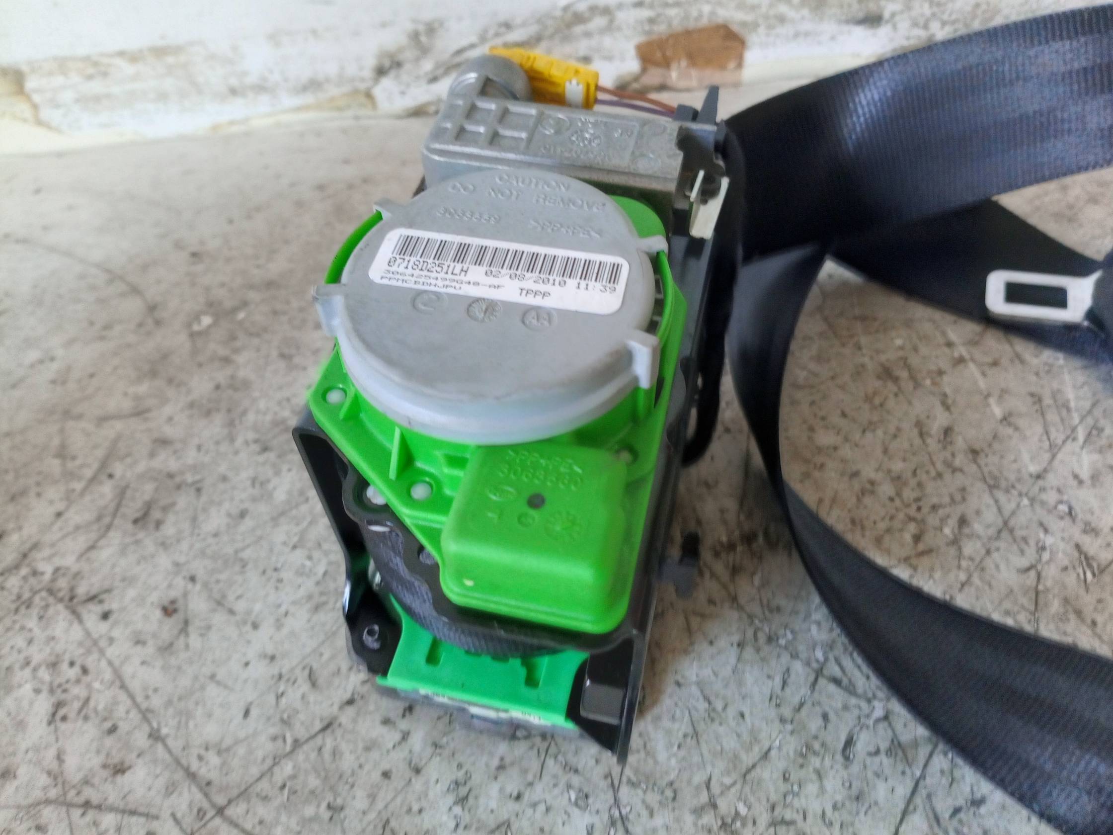 Cintura di sicurezza ant. dx.