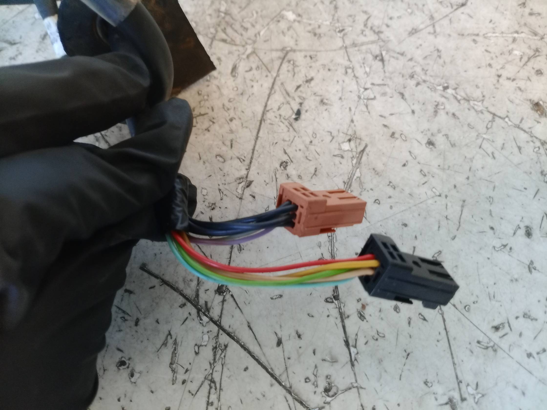 Retrovisore est. regolaz. elettr. dx.