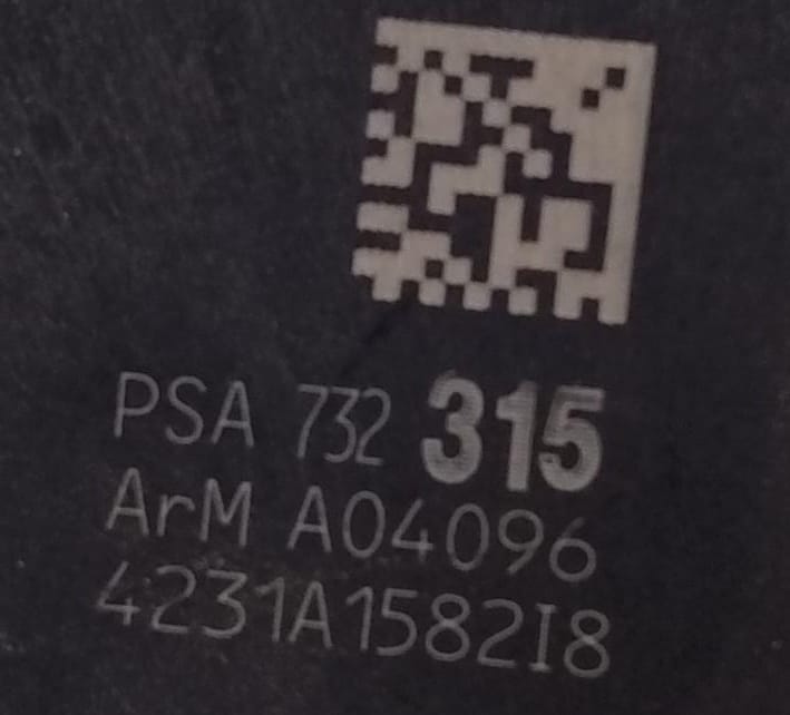 Serratura porta post. dx.