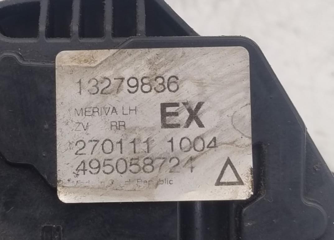 Serratura porta post. sx.