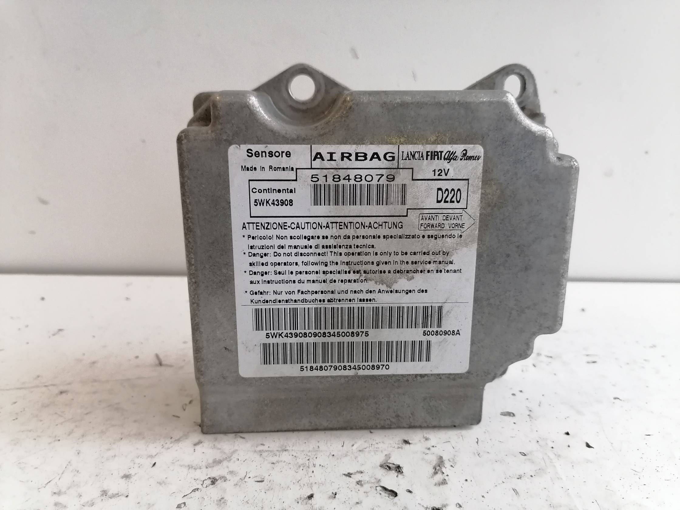 Centralina comando airbag Centralina comando airbag