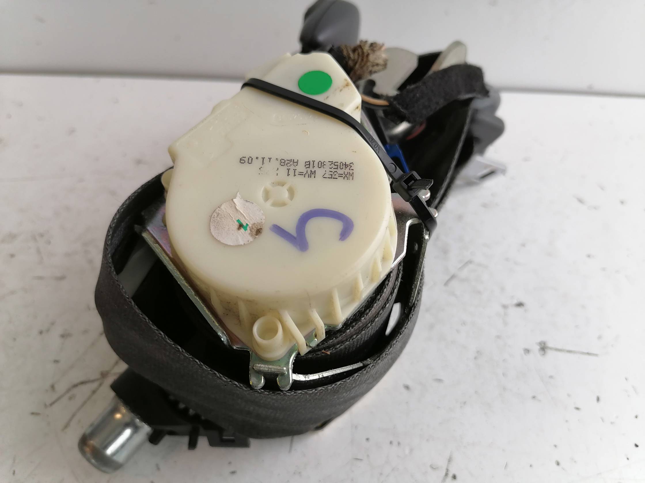 Cintura di sicurezza ant. sx.