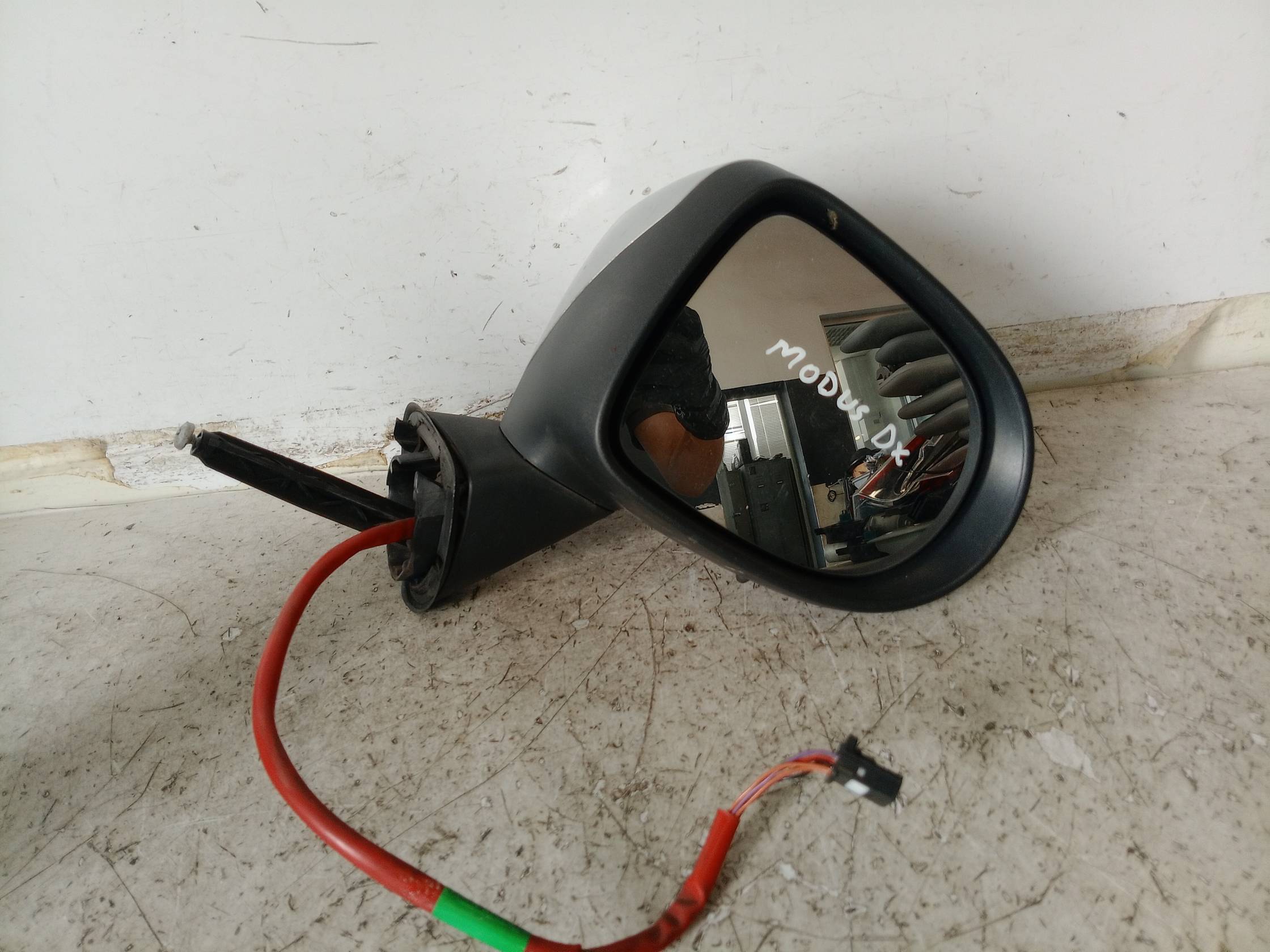 Retrovisore est. regolaz. elettr. dx.