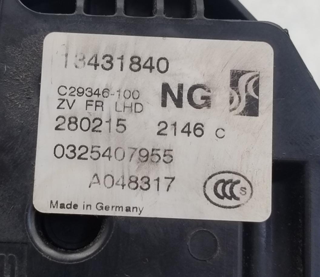 Serratura porta ant. dx.