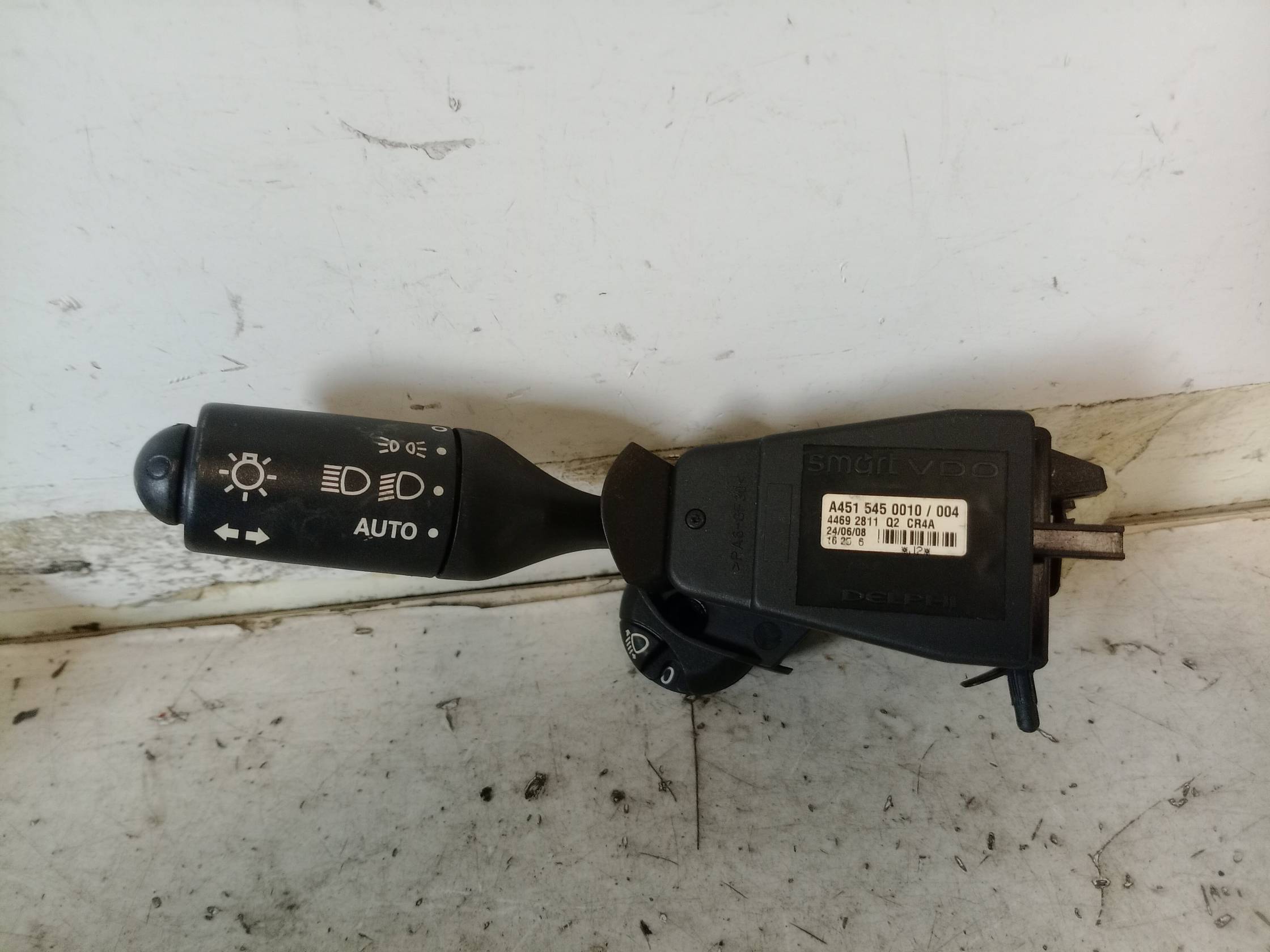 Blocco comando volante luci