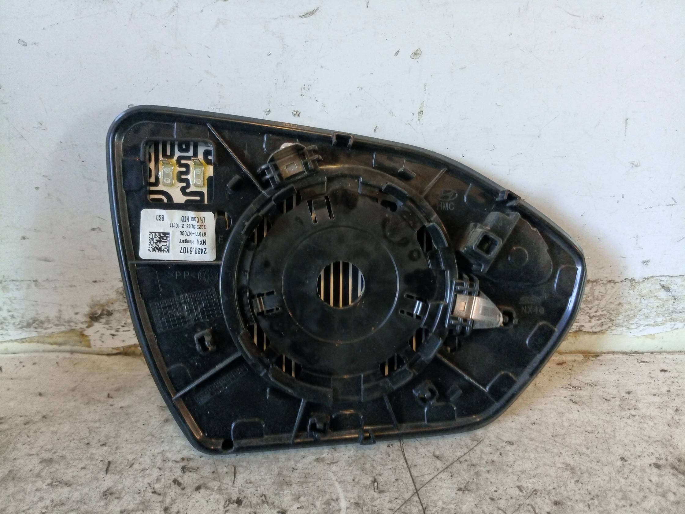 Cristallo retrovisore est. sx.