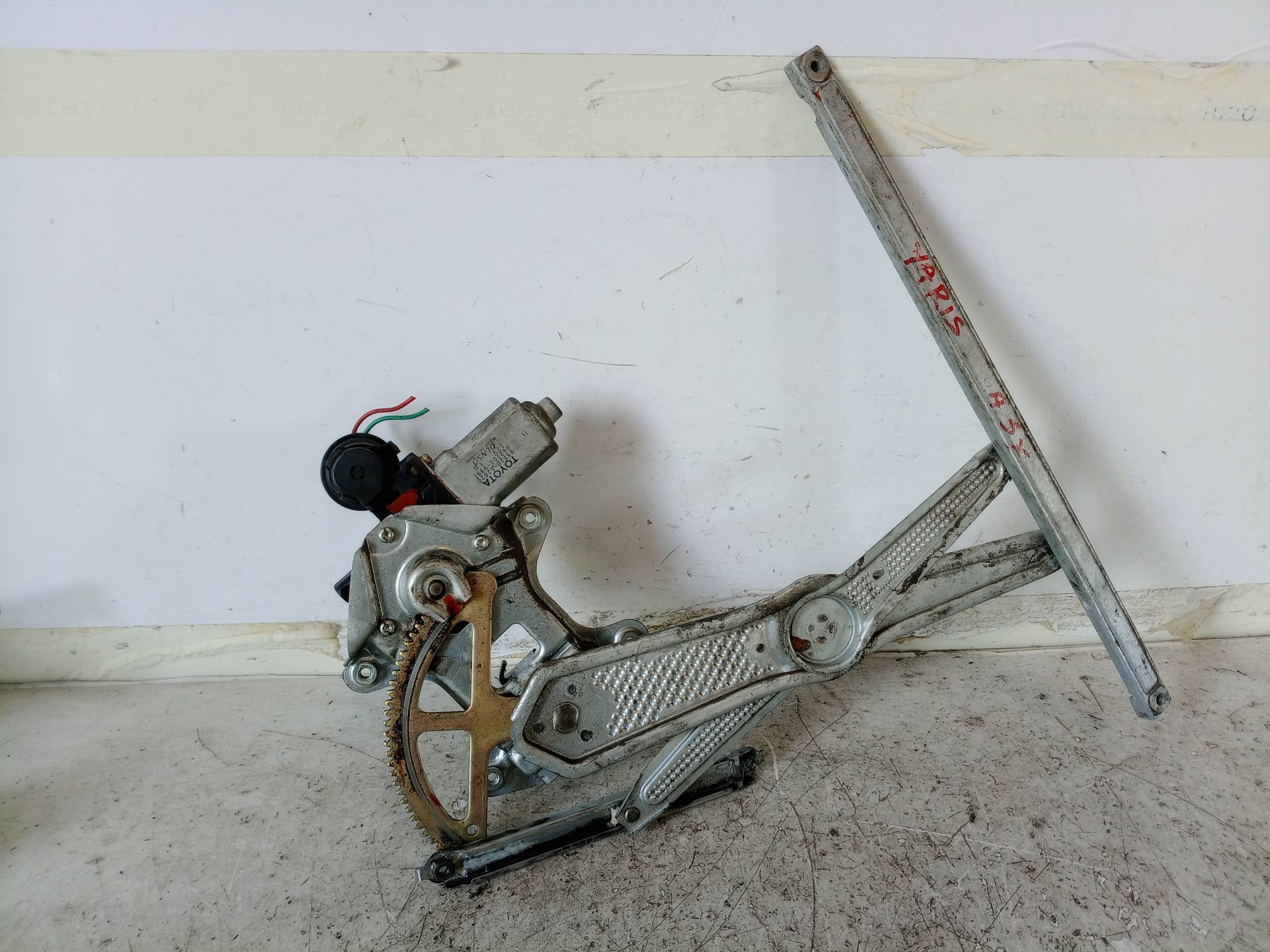 Alzacristallo porta ant. sx.