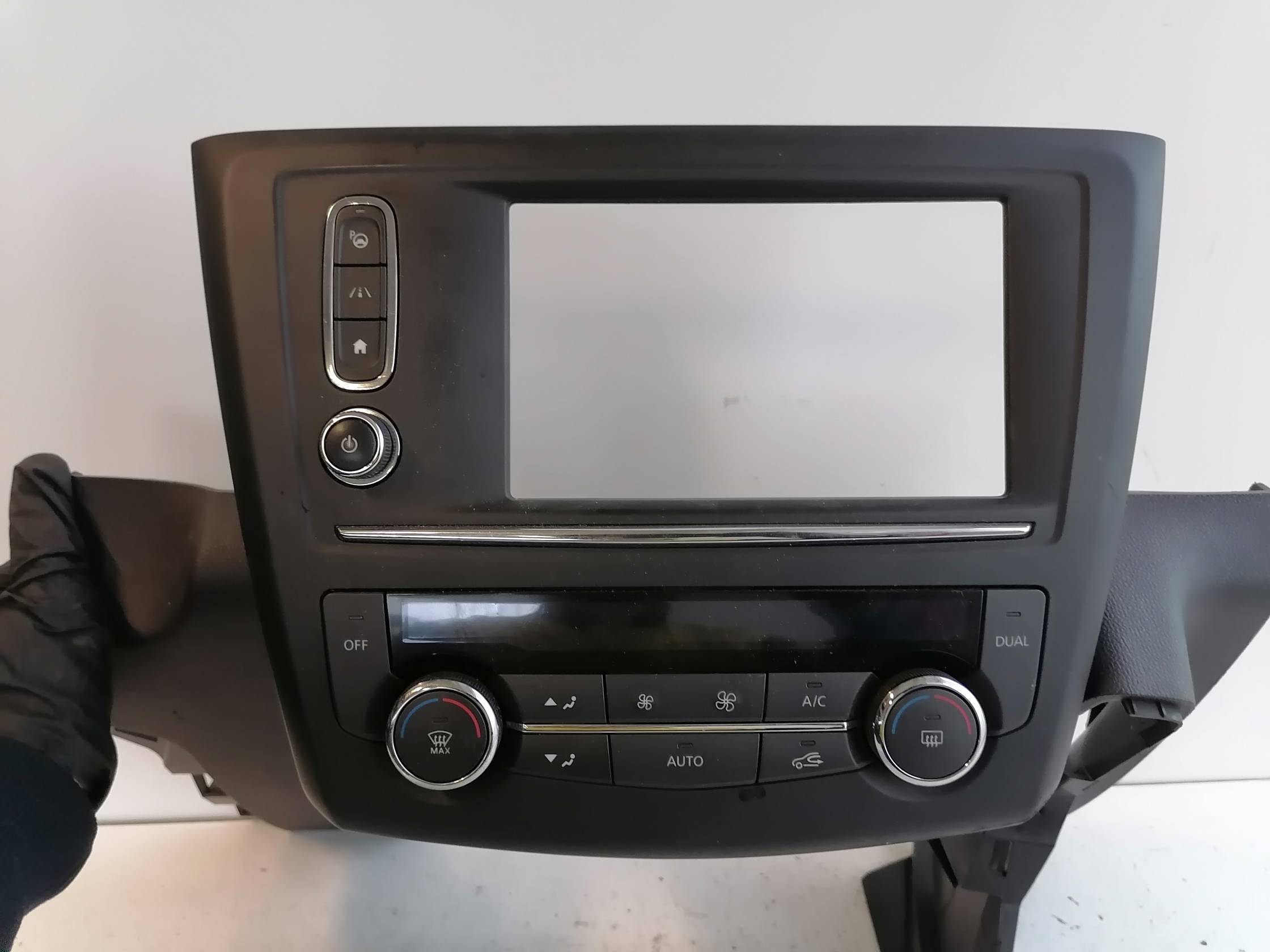 Blocco comando climatizzazione