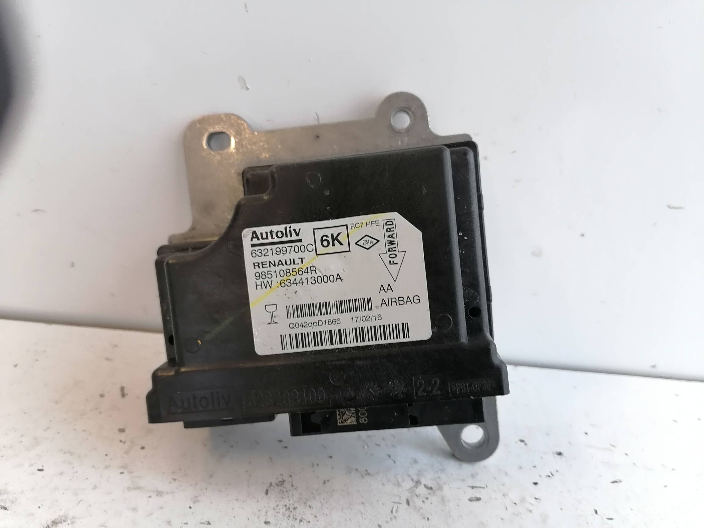 Centralina comando airbag