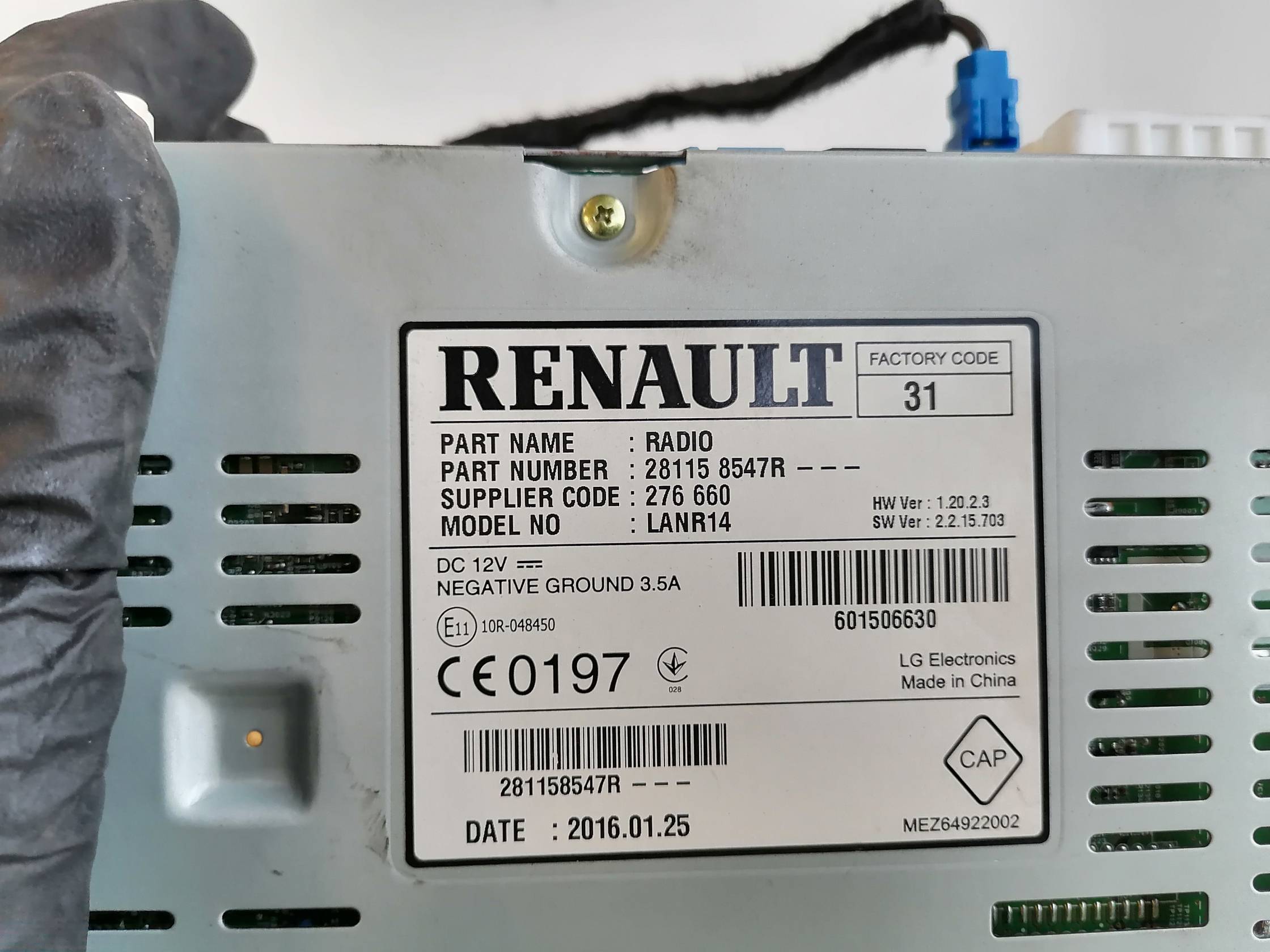 Centralina autoradio Centralina autoradio