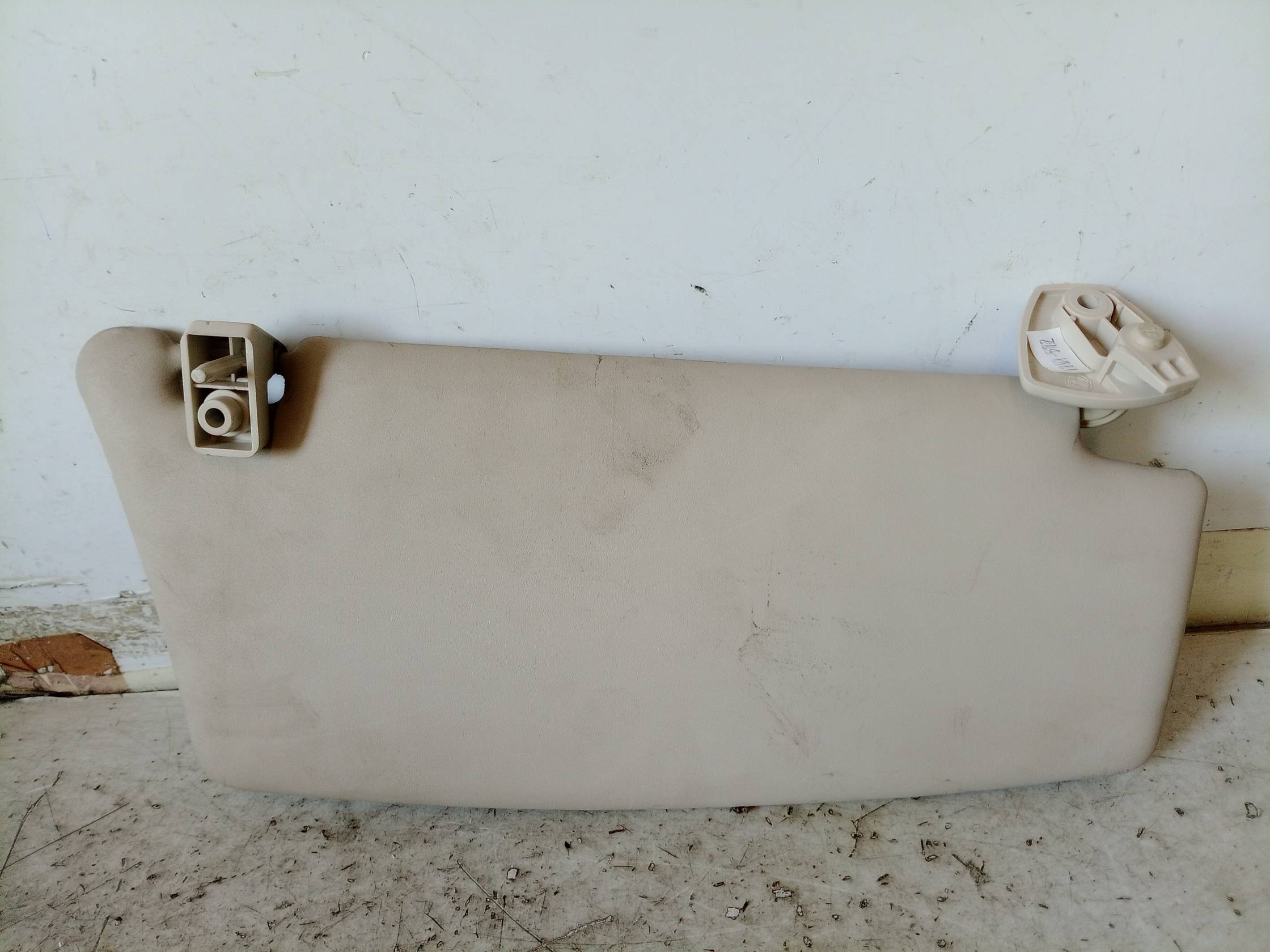 Aletta parasole parabrezza sx.