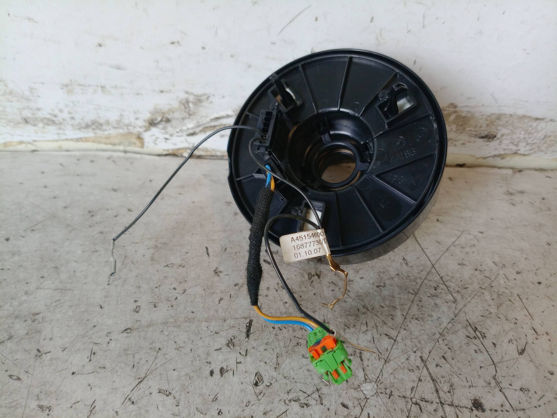 Contatto spiraliforme airbag