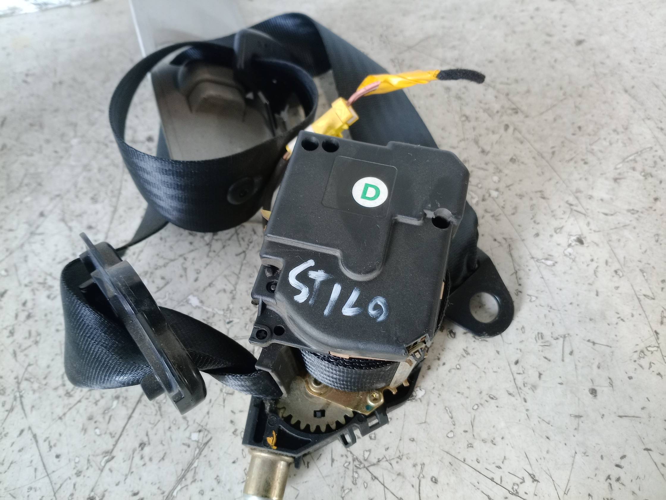 Cintura di sicurezza ant. dx.