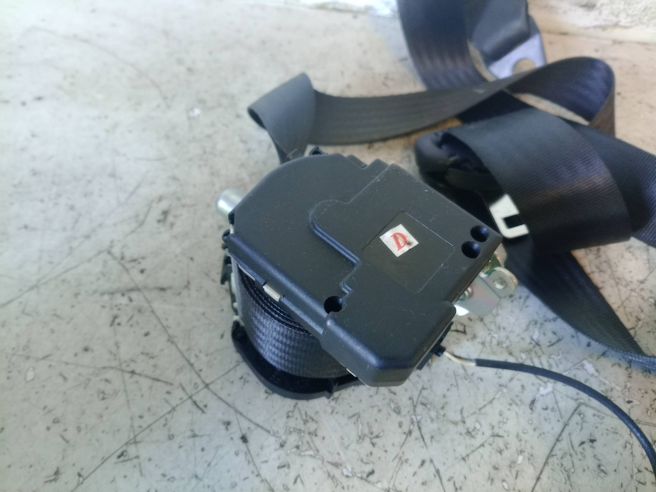 Cintura di sicurezza ant. dx.